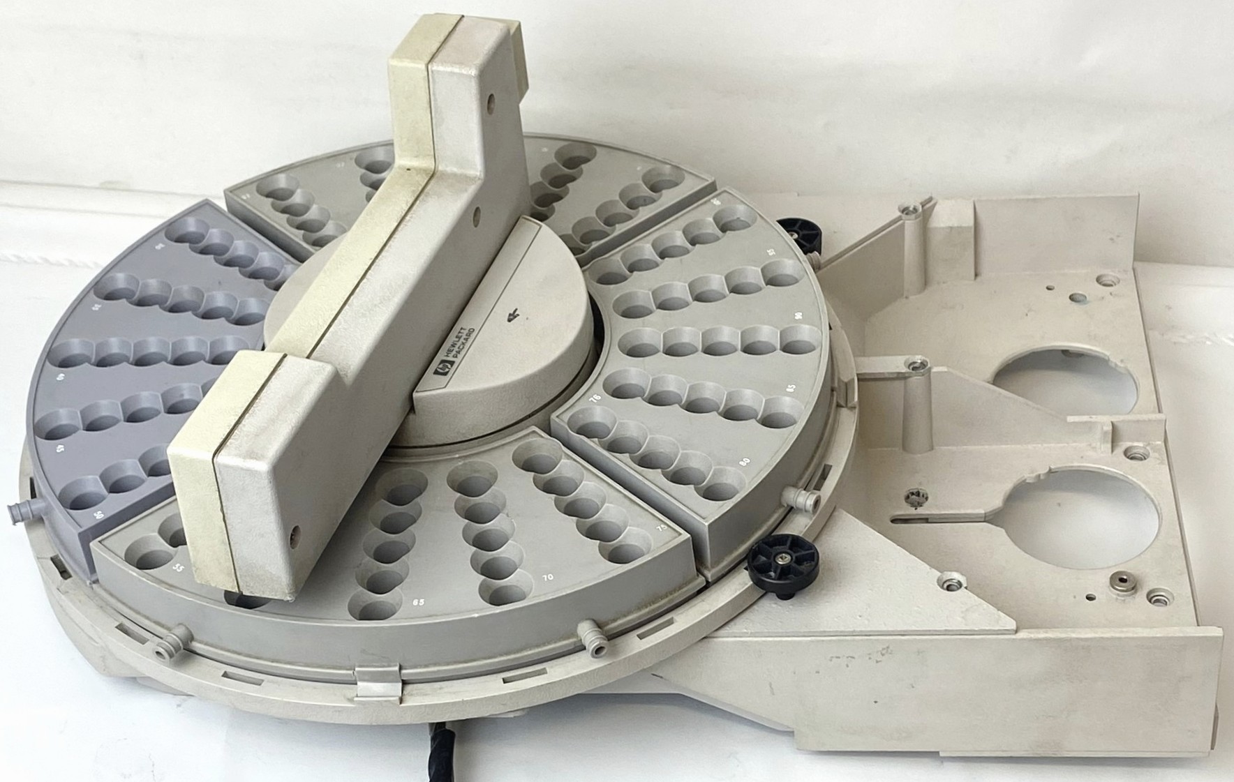 Used Hewlett Packard 18596C  Automatic Liquid Sampler Tray (100-Place)