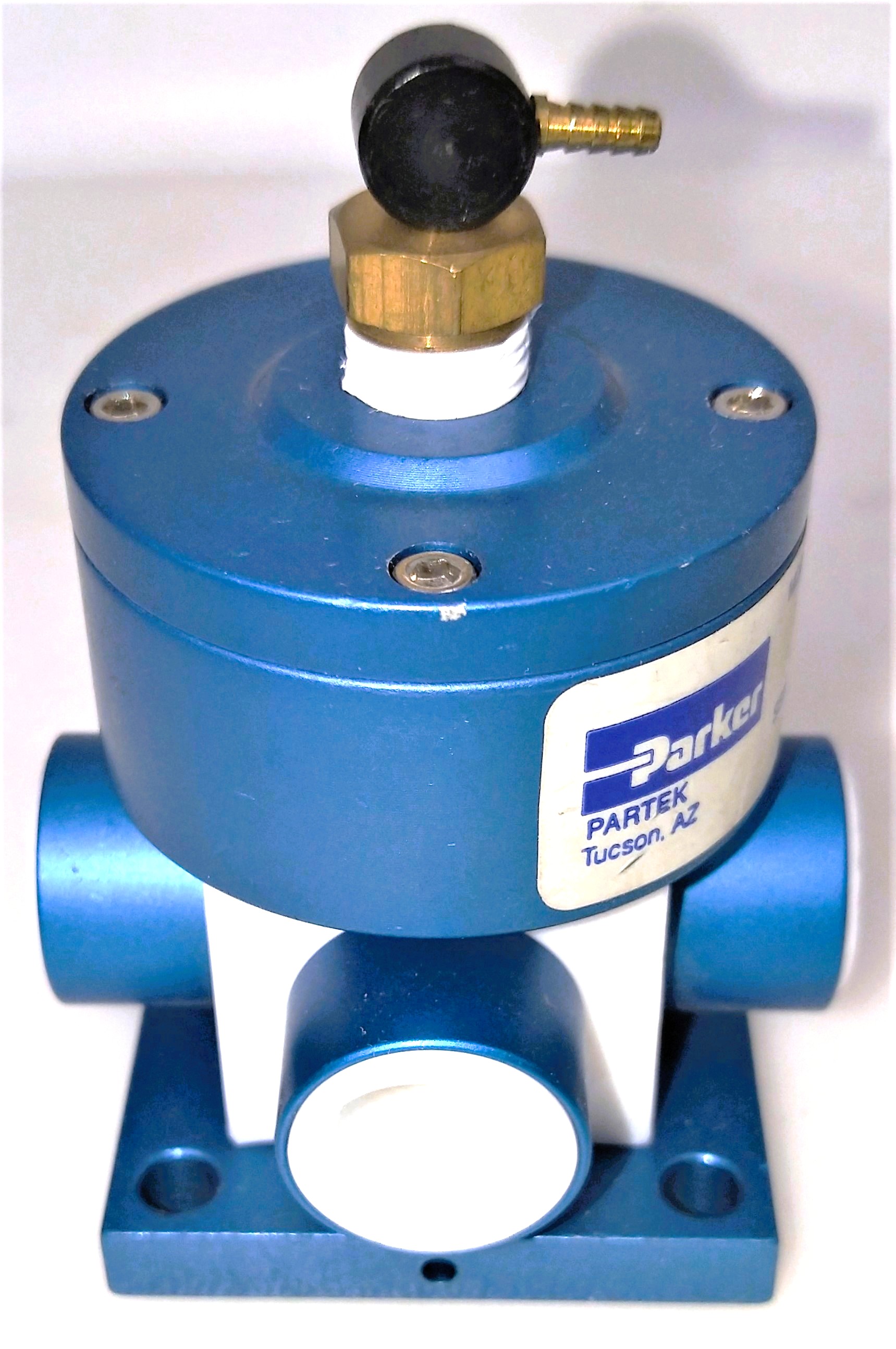 New Open Box Parker PV-2-1344-E Miniature Pneumatic Diaphragm Valve