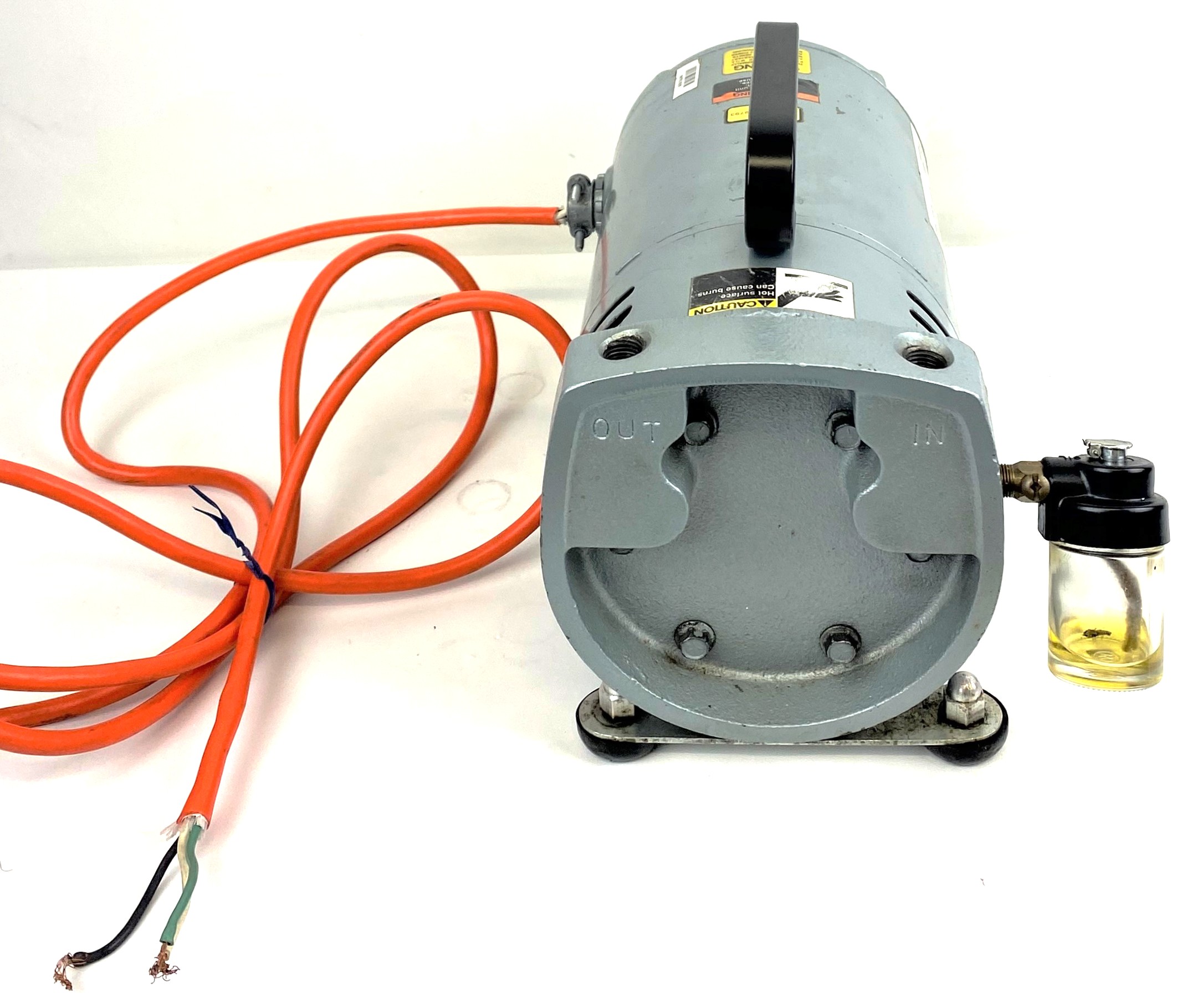 Used Gast 0323-G582EDX Rotary Vacuum Pump (5cfm)