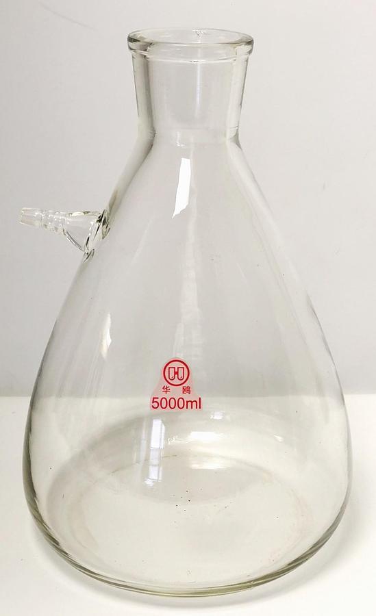 New Open Box Deschem 5000 mL Filter Flask