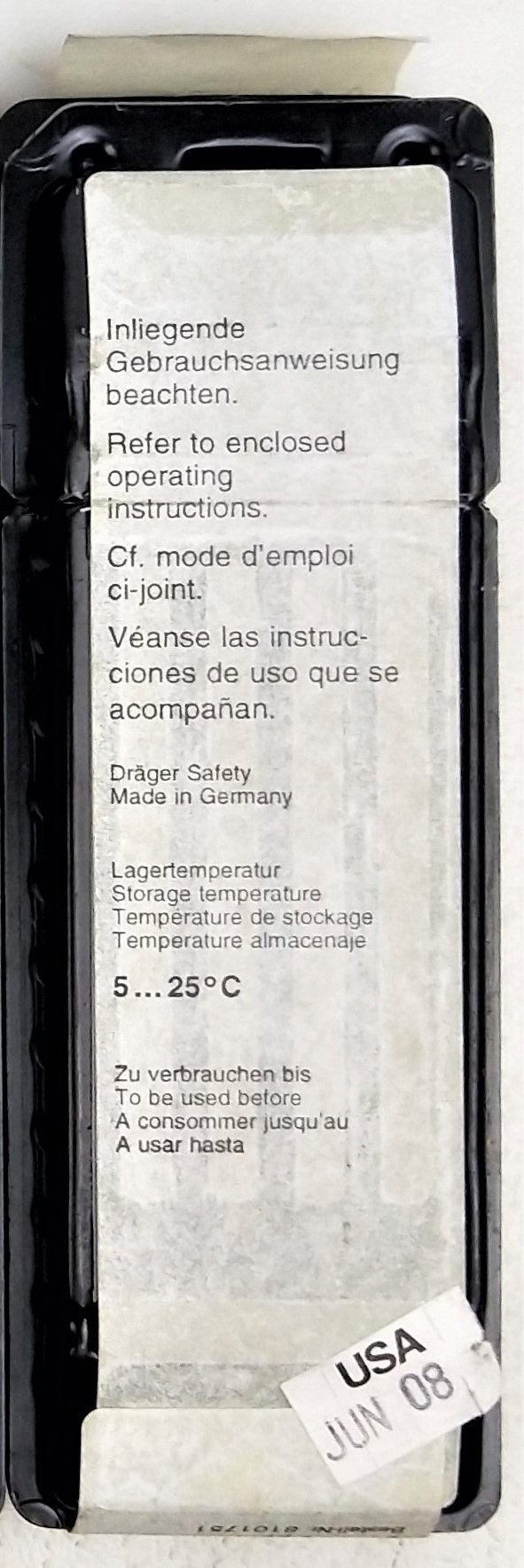 Used Drager Model 31 Multi-Gas Detector Pump with Assorted Tubes