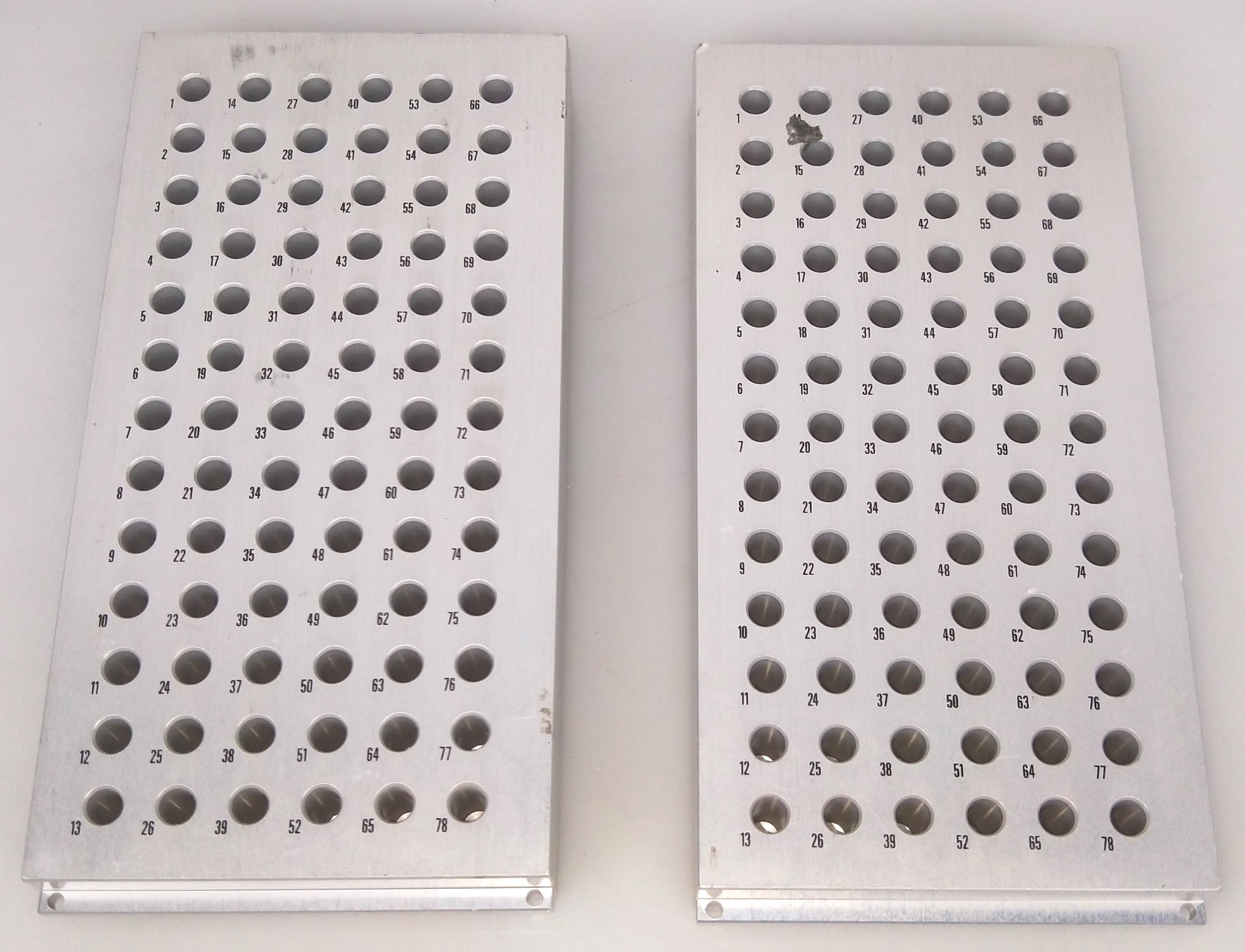 Used Agilent G650080101 CTC PAL Sample Vial Rack 98x2mL / 78x1mL for Sale at Chemistry RG Cons...