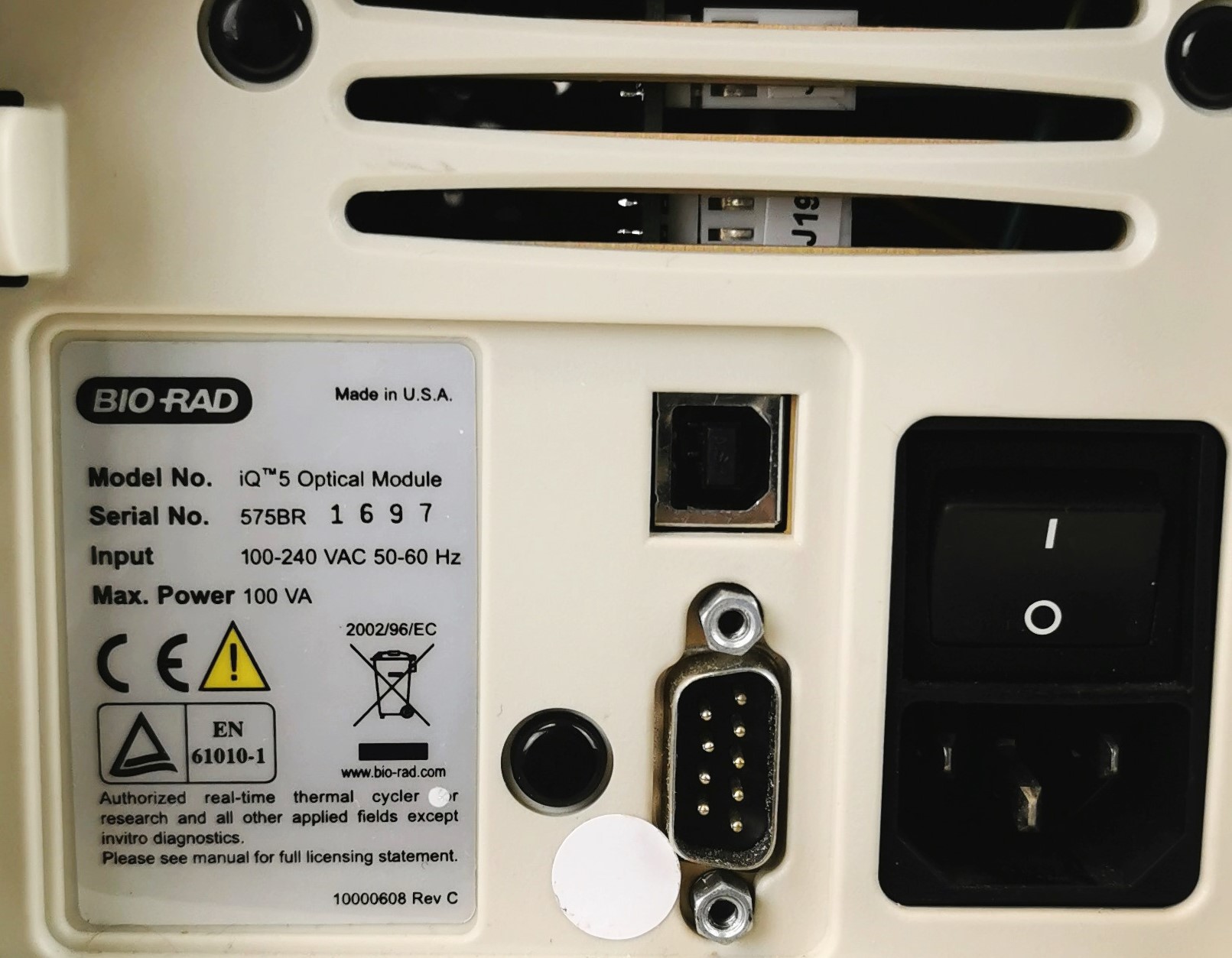 Used BioRad iCycler-IQ 5 Multi-Color Real-Time PCR