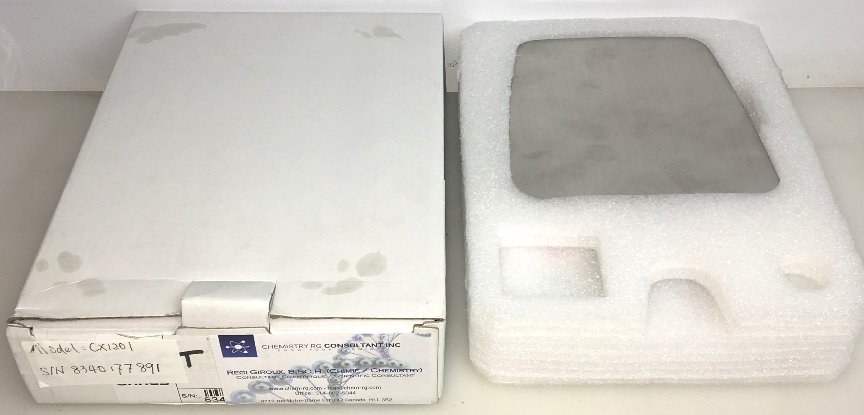 New Open Box Ohaus Compass CX1201 Portable Balance (1200g x 0.1g) 