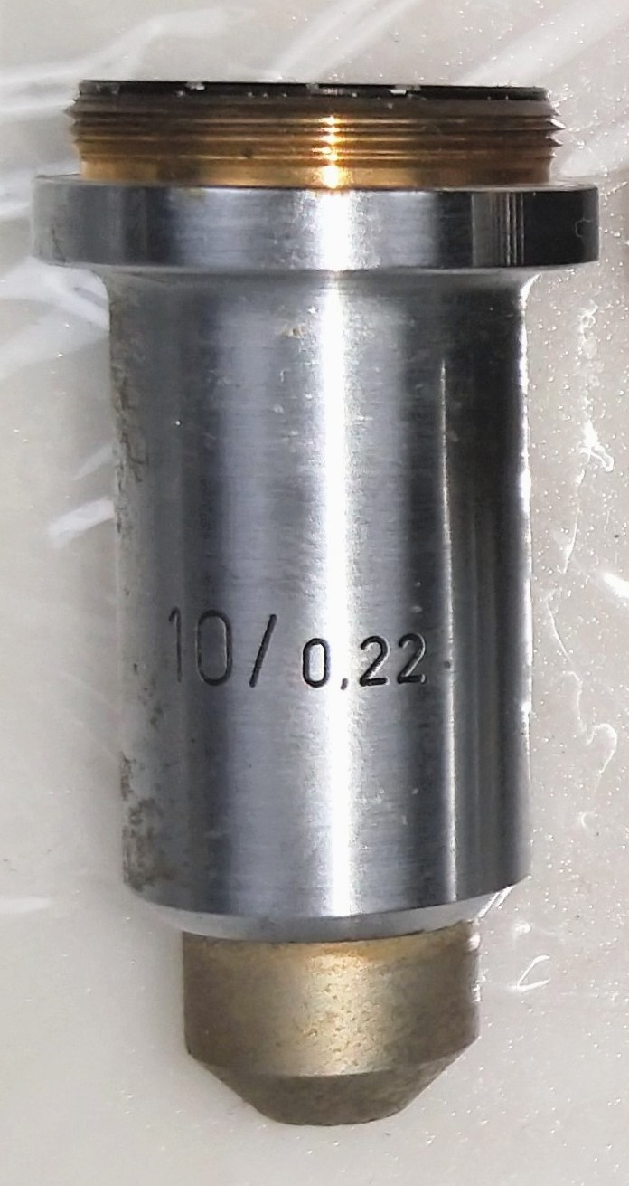 Used Carl Zeiss Inverted, Phase-Contrast Microscope with Illuminator (25X to 100X)
