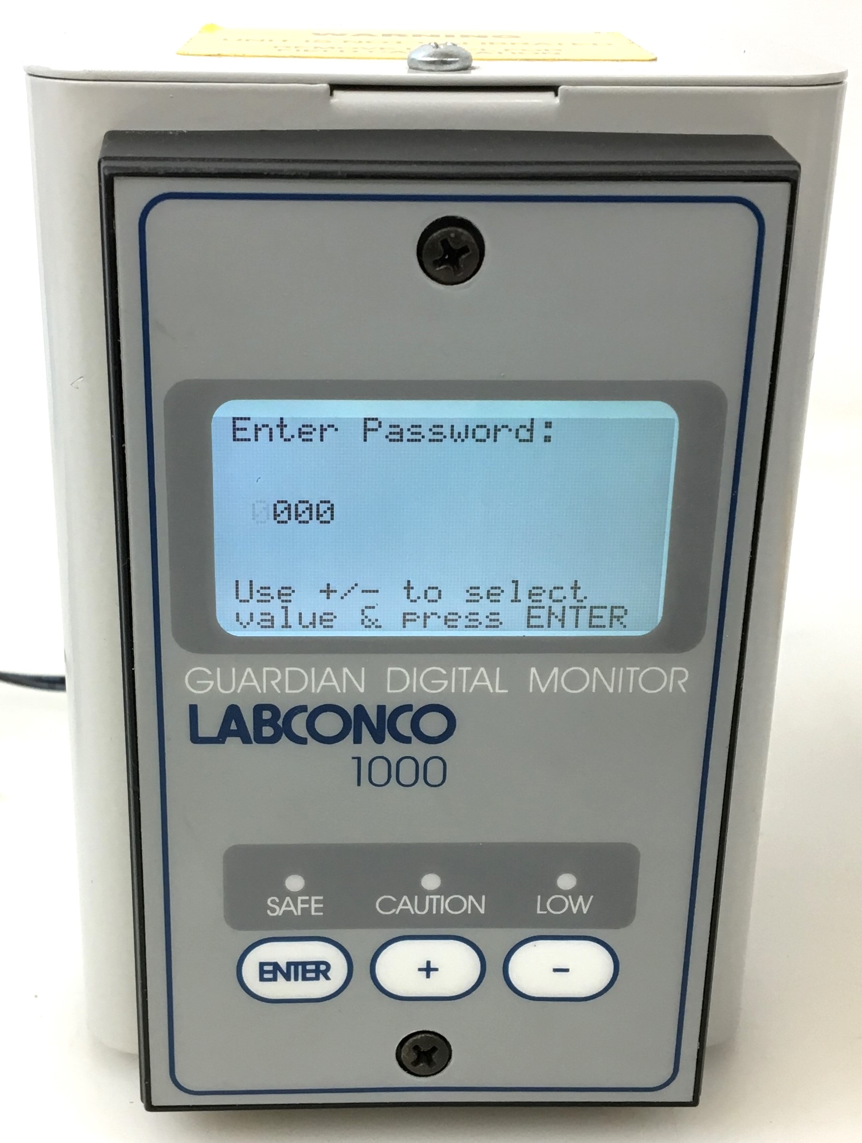Used Labconco Guardian 1000 Digital Airflow Monitor