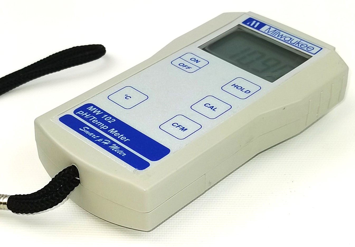 Used Milwaukee MW 102 Portable pH-Temperature Meter