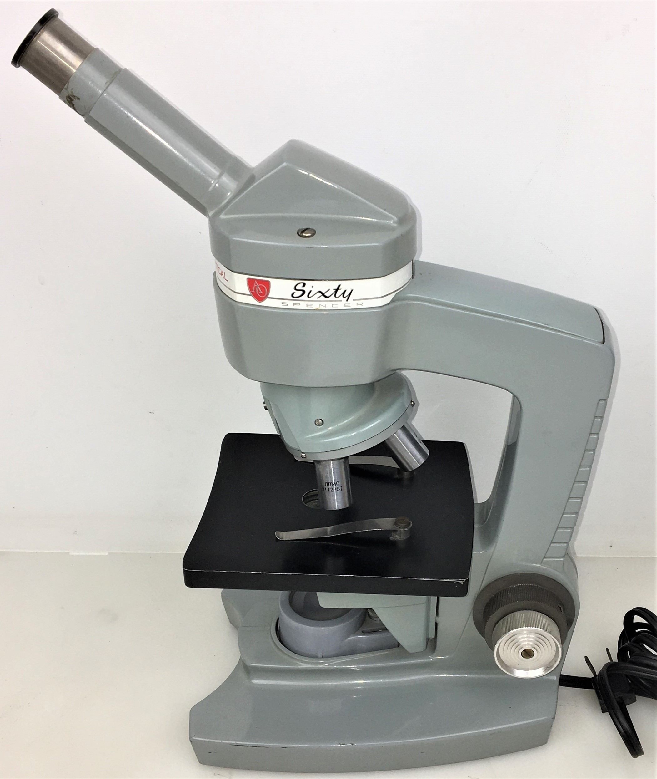 Used American Optical Spencer Sixty Monocular Microscope - 120X to 320X