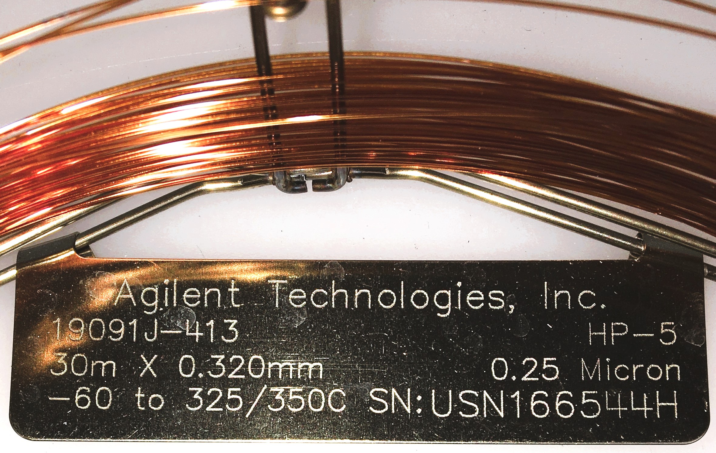 Used Agilent HP-5 (19019J-413) Capillary Column (30M x 0.32mm x 0.25µm)