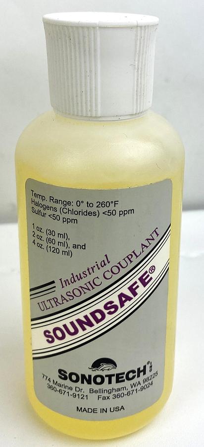 New Open Box Sonotech SoundSafe 20-904 Industrial Ultrasonic Couplant (9 x 4oz.)