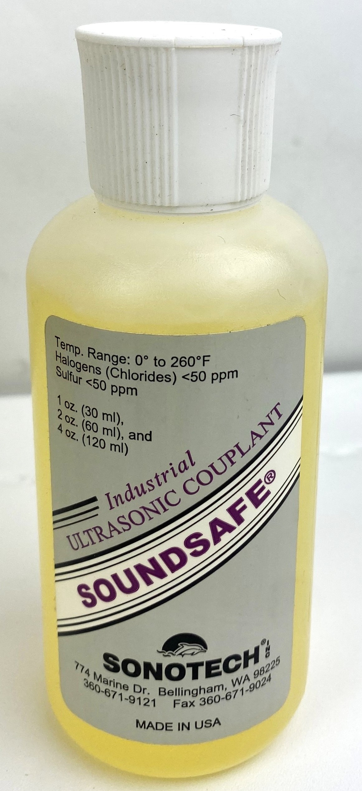 New Open Box Sonotech SoundSafe 20-904 Industrial Ultrasonic Couplant (9 x 4oz.)