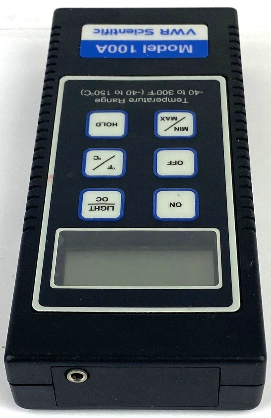 Used VWR 100A (61220-157) Digital Thermometer with Probe and Case