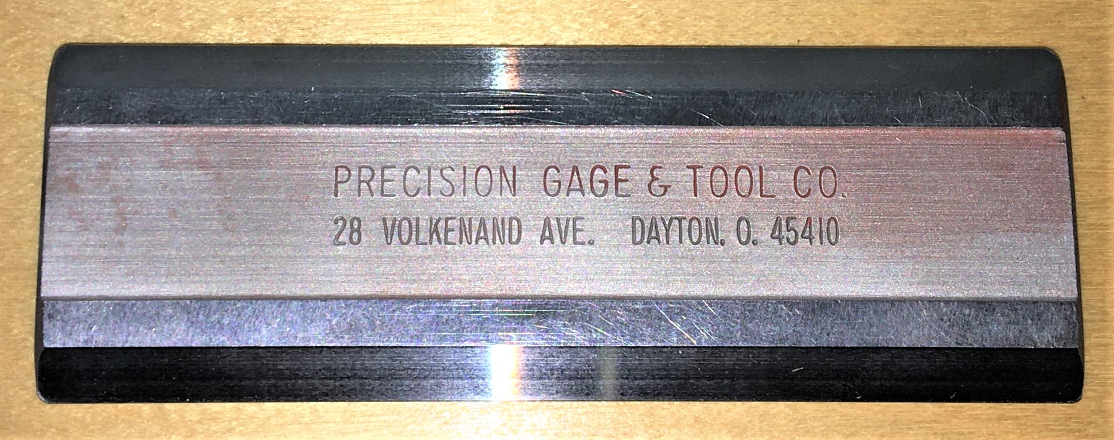 Used Precision Gage & Tool 6252 Fineness of Grind Gage - 0 to 50 Micron