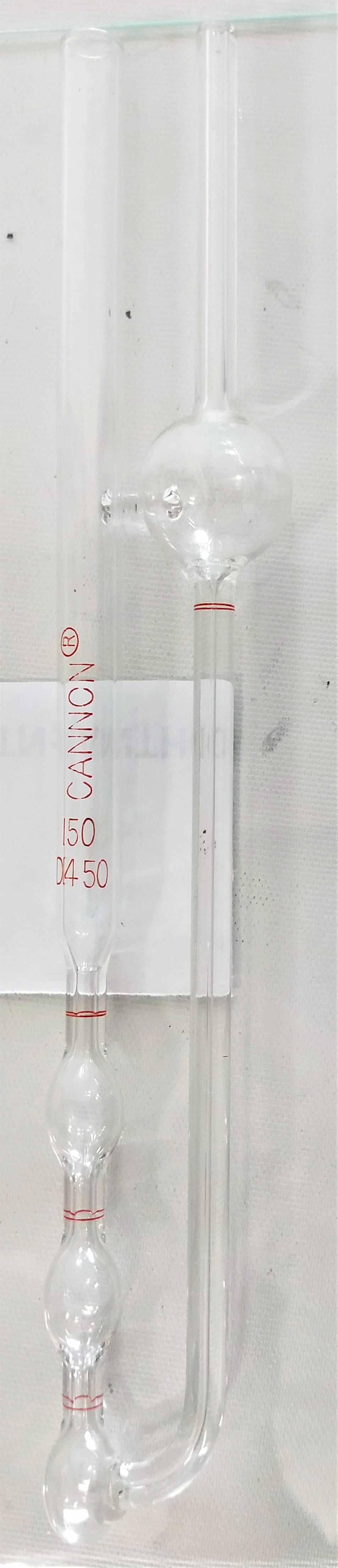 New Open Box Cannon-Fenske CFOC-150 Opaque Viscometer Tube (Size 150)