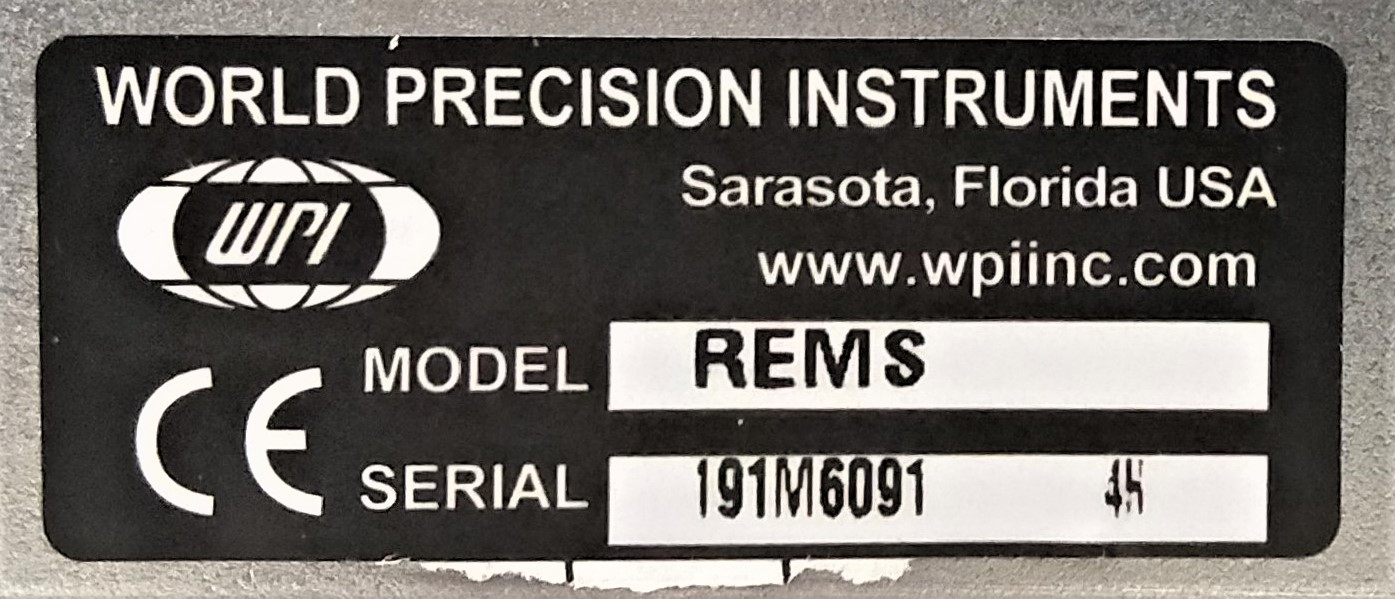 Used WPI REMS Autosampler with Gilson 223 Sample Changer