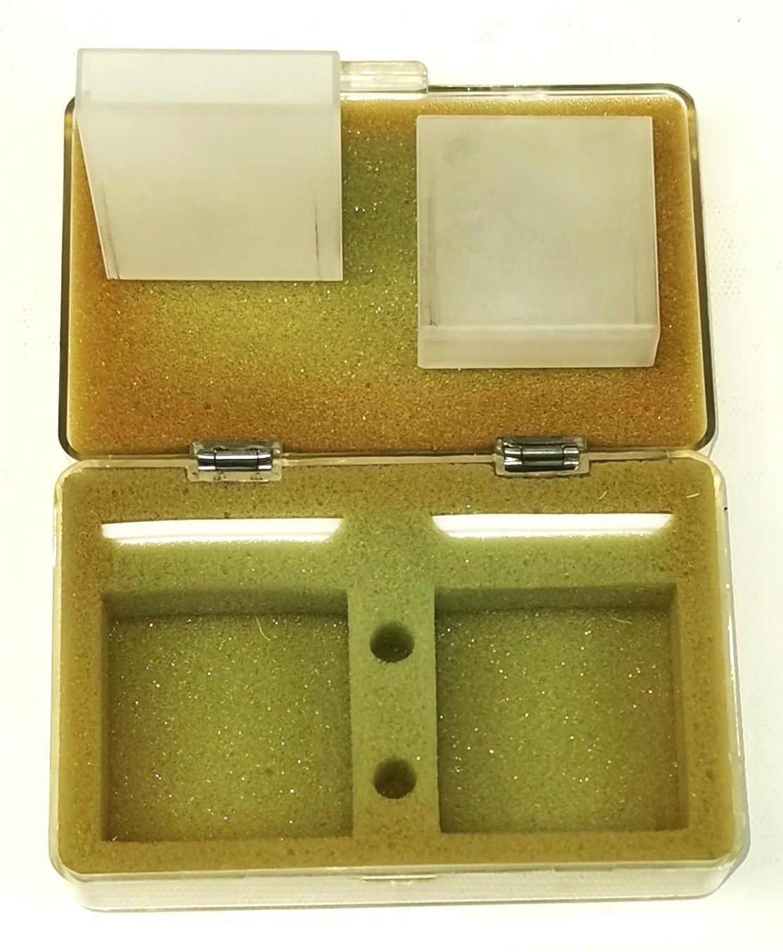 Used TSL 1464051 Glass Micro Cuvette with Stopper - 7 mL (Pack of 2)