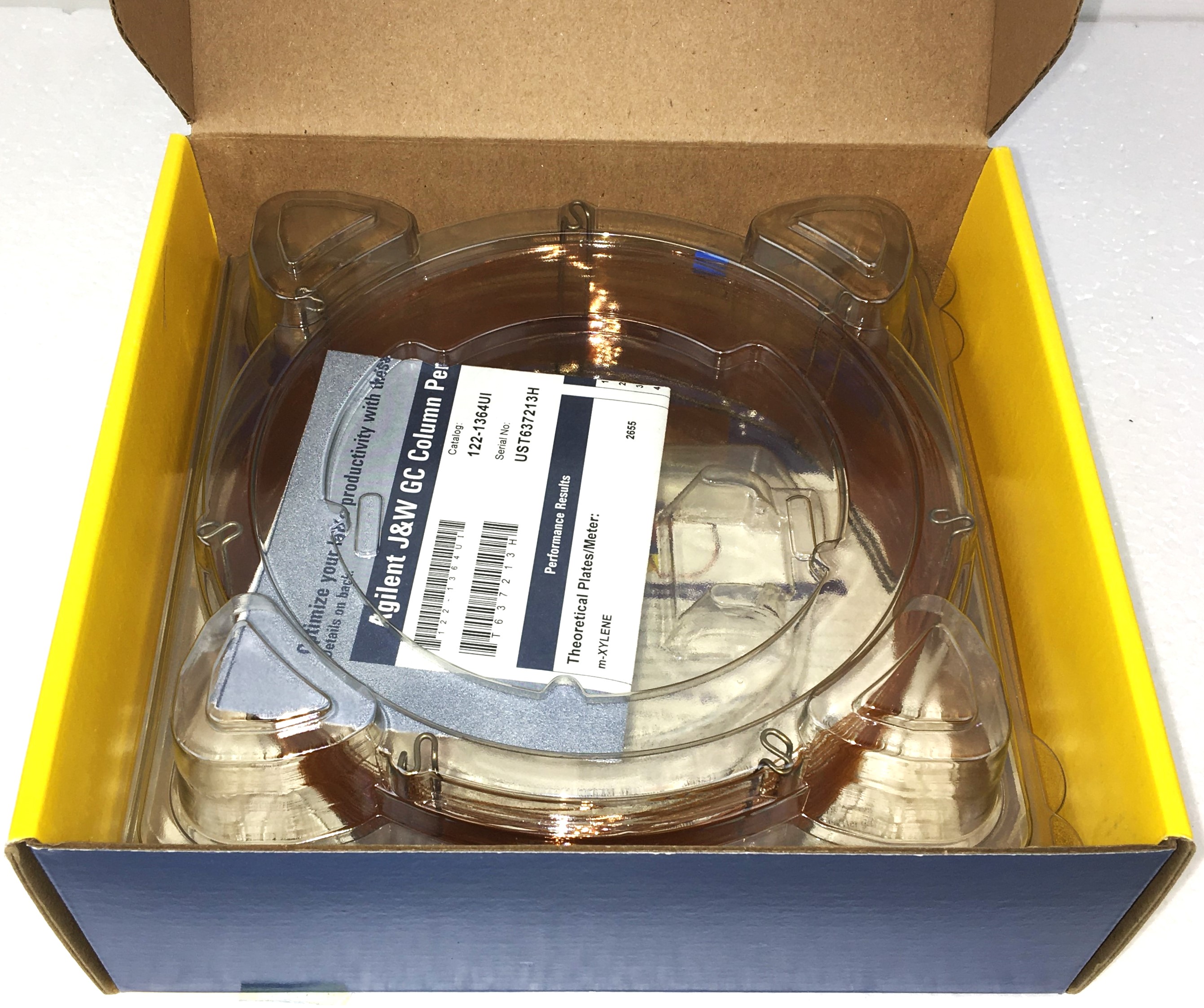 New Open Box Agilent DB-624 (123-1362UI) Capillary Column (60M × 0.25mm x 1.40µm)