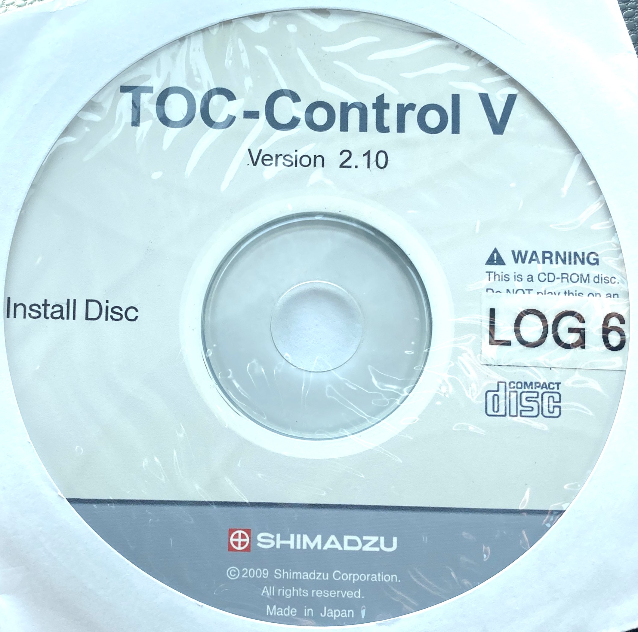 Used Shimadzu TOC-V CPH Analyzer with ASI-V Autosampler