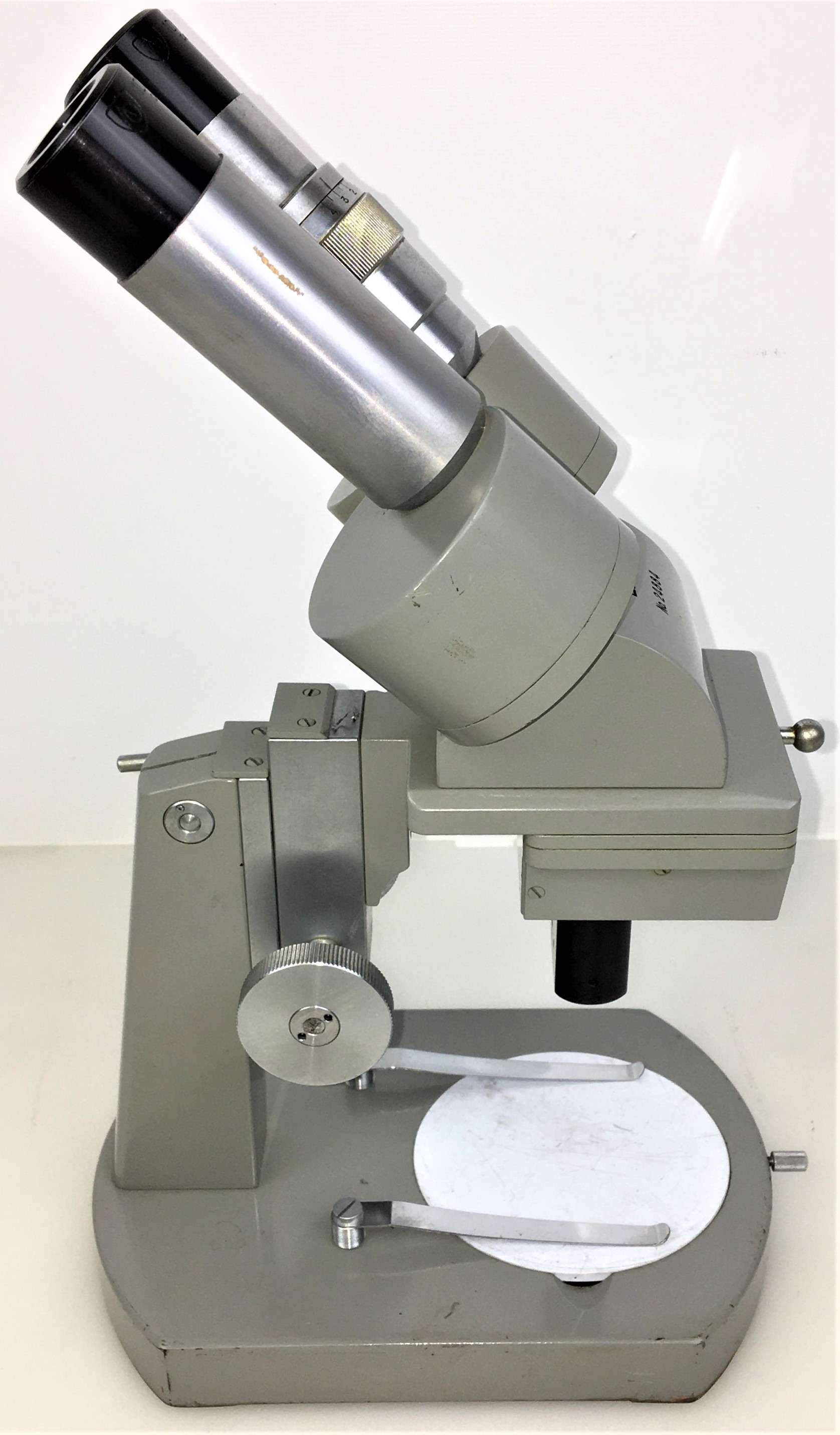 Used Precision Optics Lumex Stereo Microscope with Wooden Case