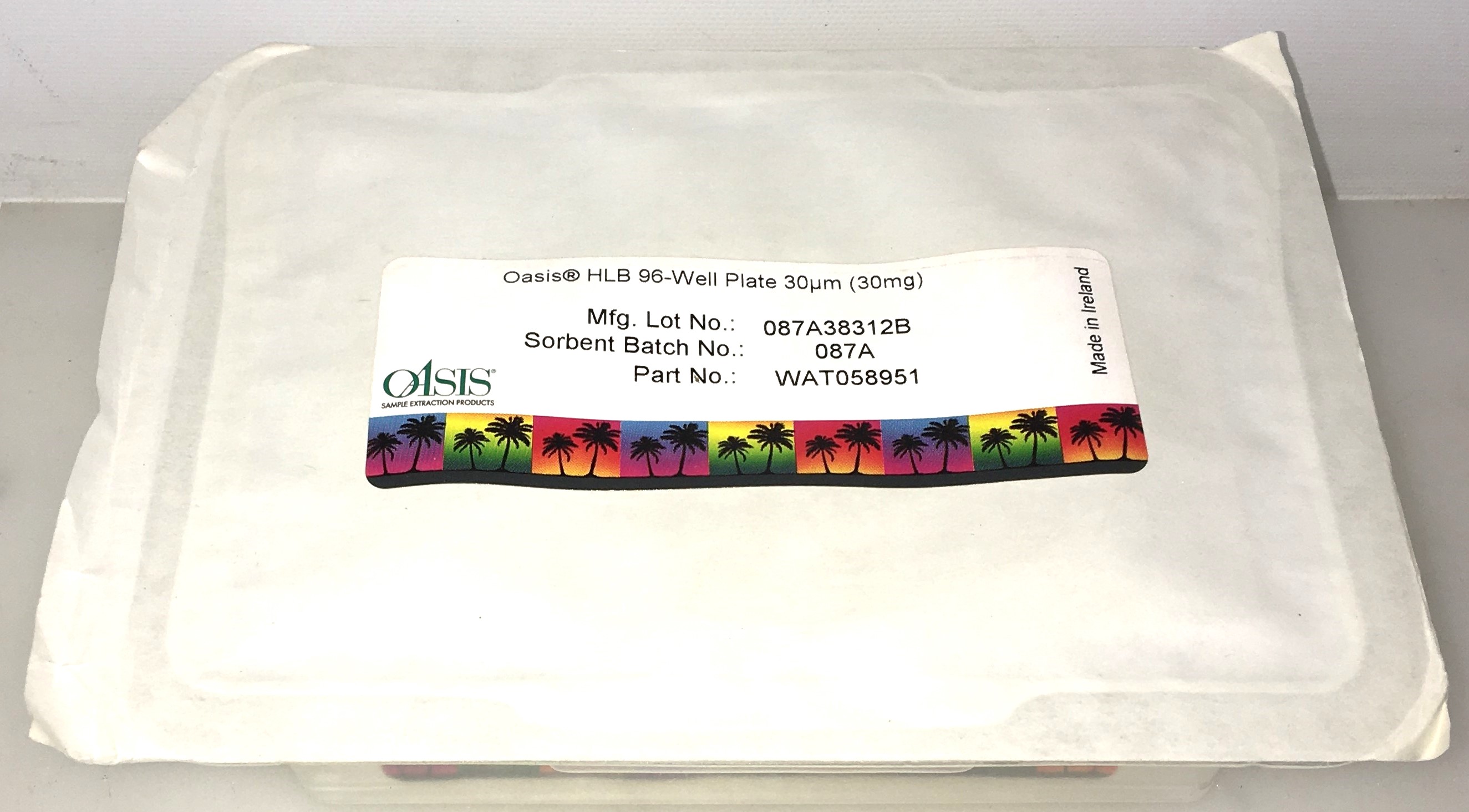 New Open Box Waters Oasis HLB (WAT058951) 96-Well Extraction Plate (30 µm)