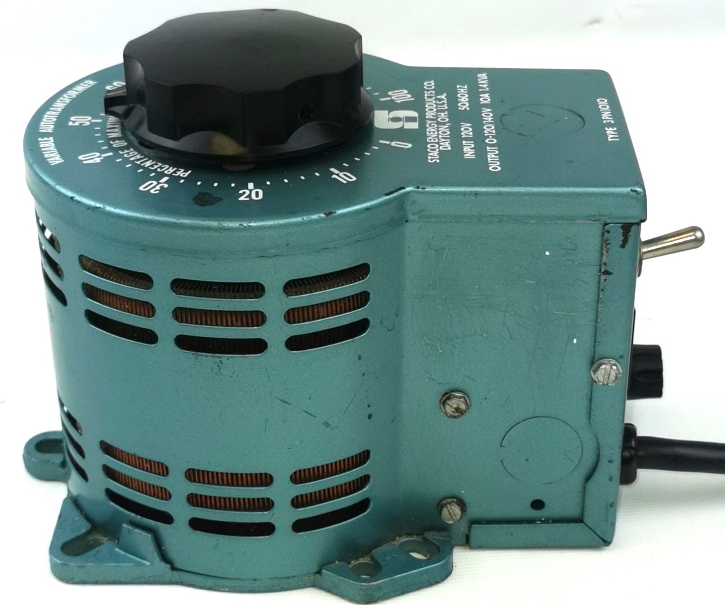 Used Staco 3PN1010 Variable Autotransformer