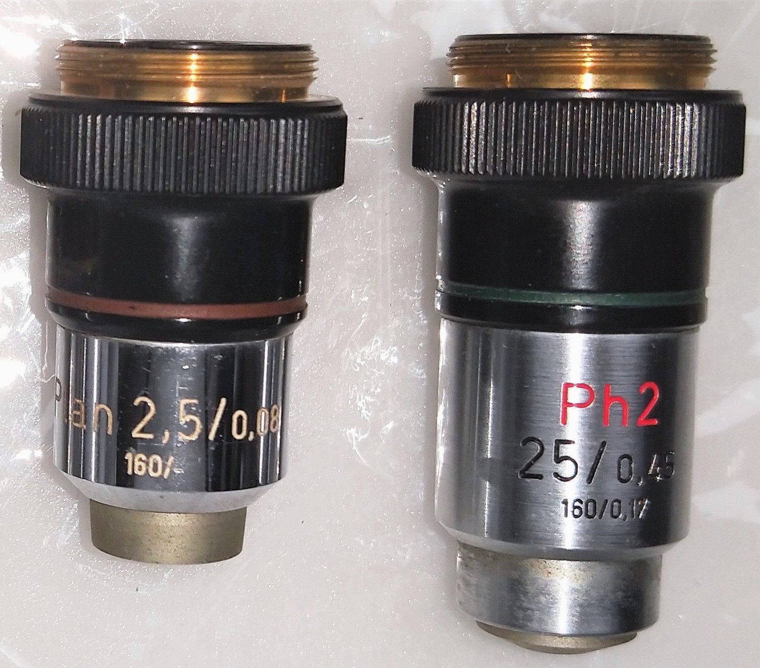 Used Carl Zeiss Inverted, Phase-Contrast Microscope with Illuminator (25X to 100X)