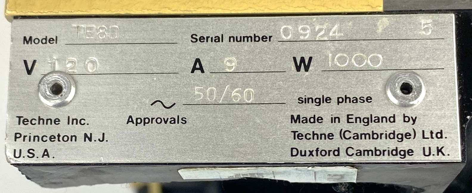 Used Techne Tempette TE-8D Immersion Circulator