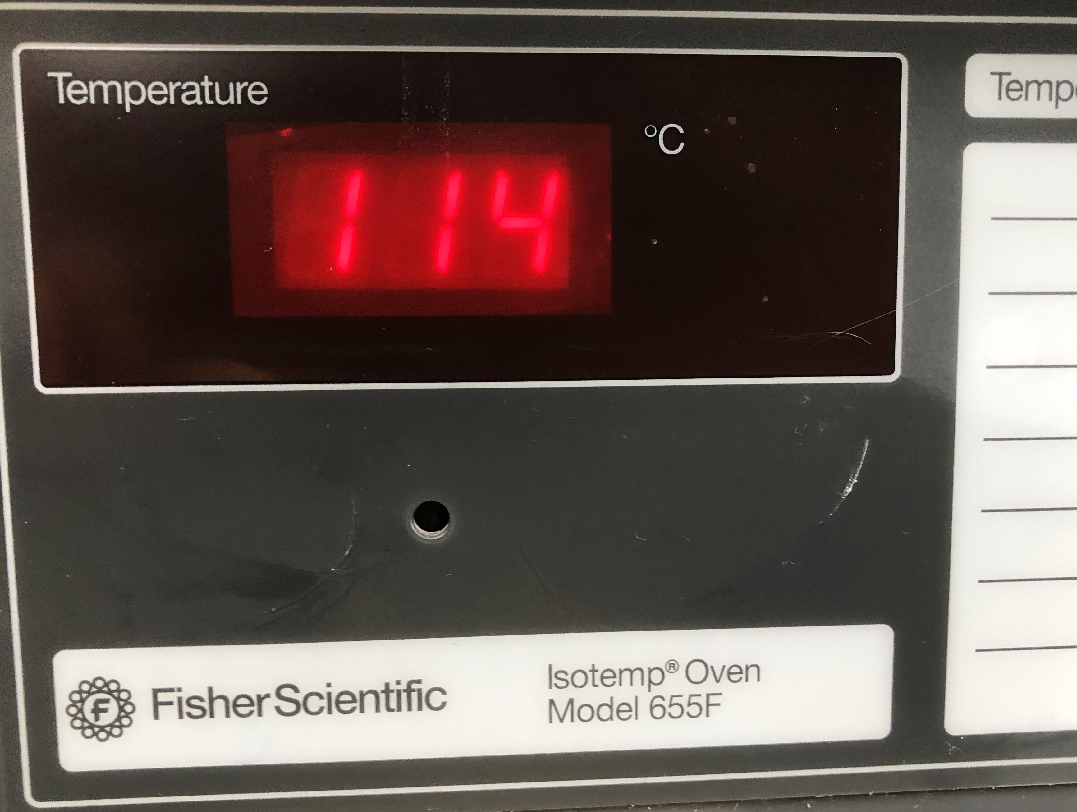 Used Fisher Isotemp 655F Forced-Air Oven (5 Cu-Ft)