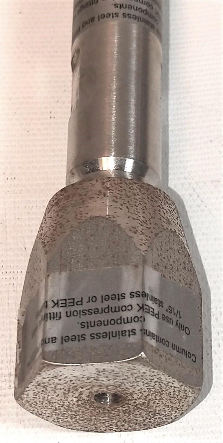 Used Vydac 218TP510 C18 Semi-Preparative HPLC Column (25 cm × 10 mm x 5µm)