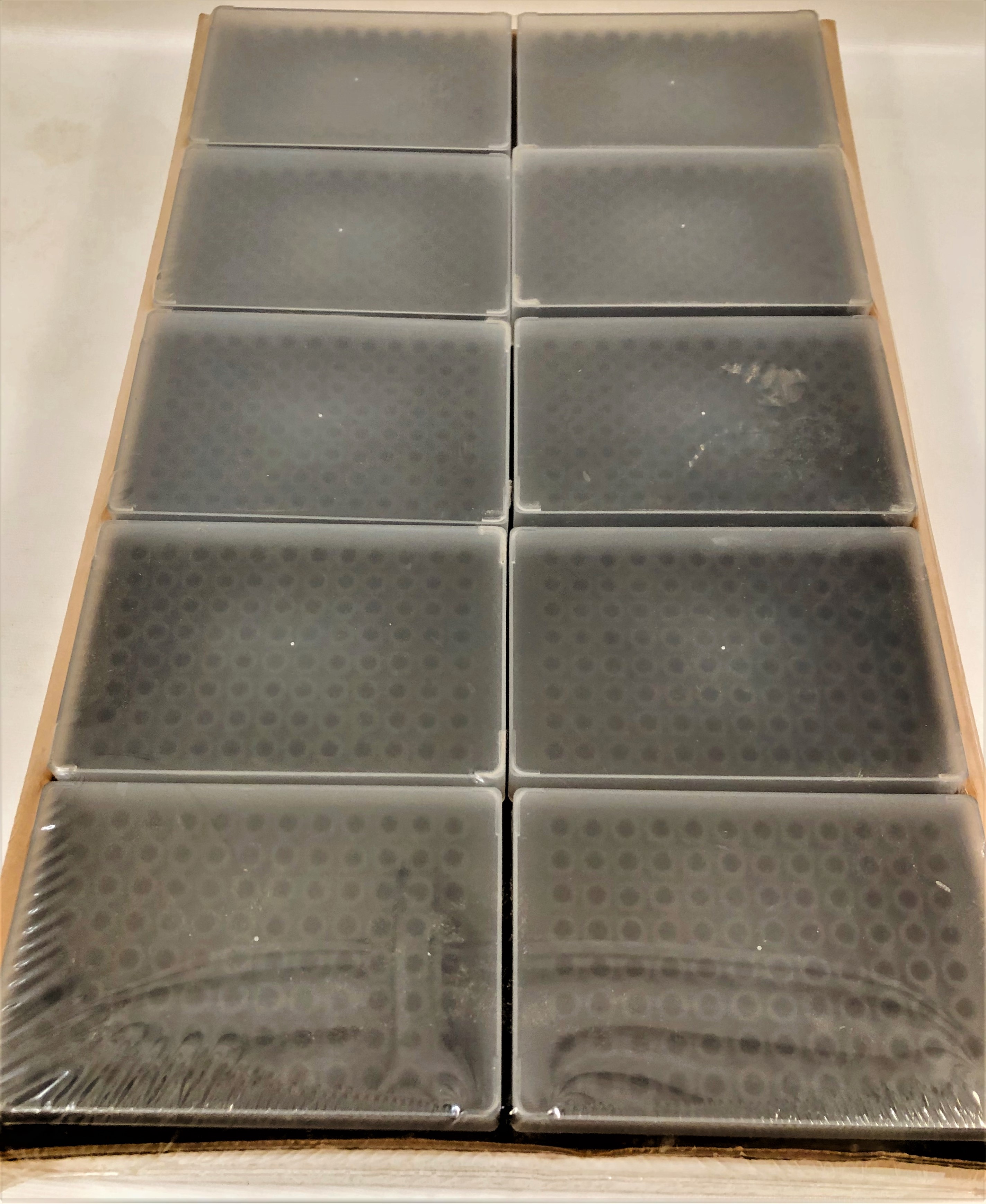 New Open Box Perkin Elmer P50 Disposable BLACK Robotic Tips - 0.5 µL to 50 µL (Lot of 27 Trays)