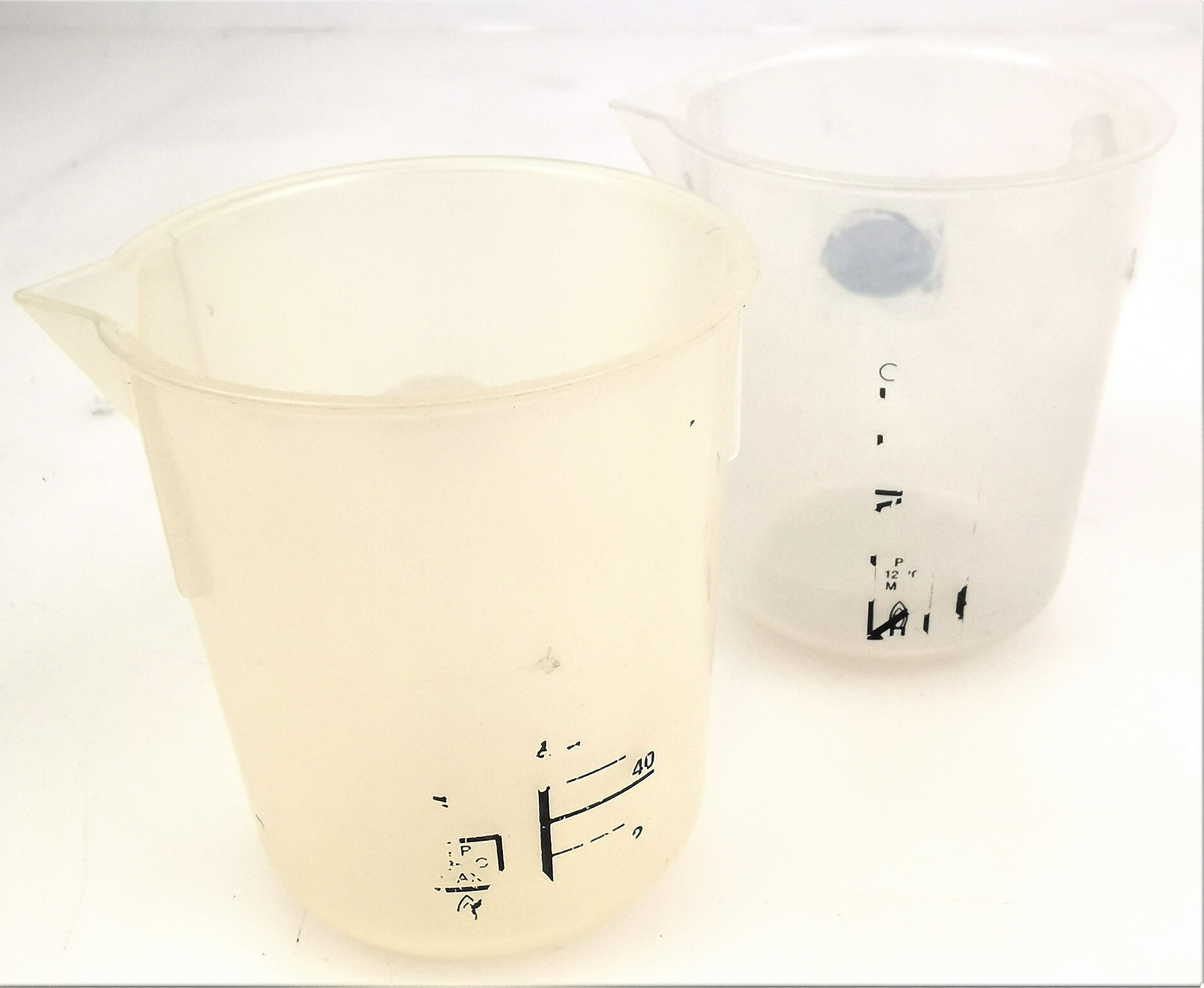 Used Lot of 98 Assorted Polypropylene Beakers