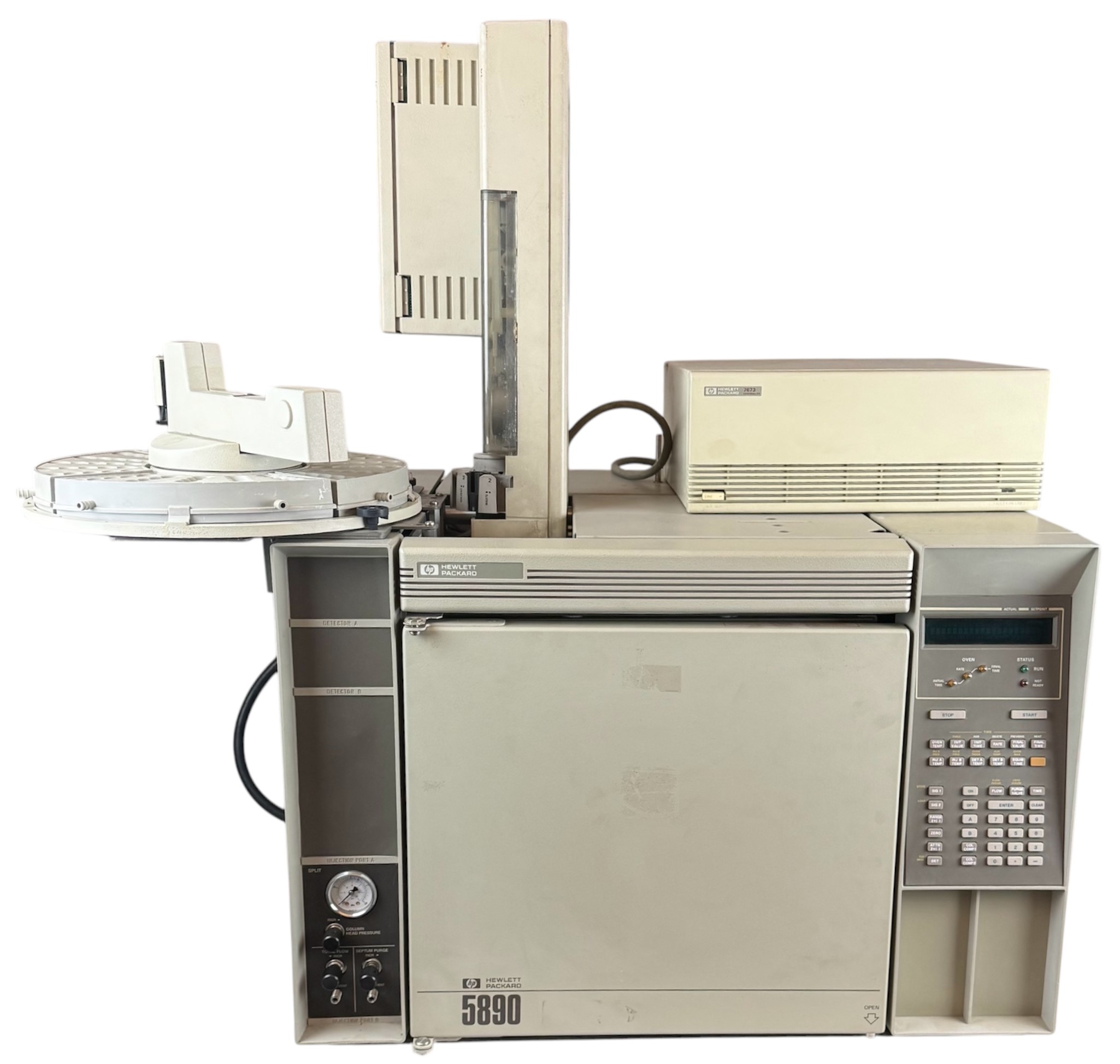 As is Hewlett Packard 5890-5972 GC-MS System with Computer
