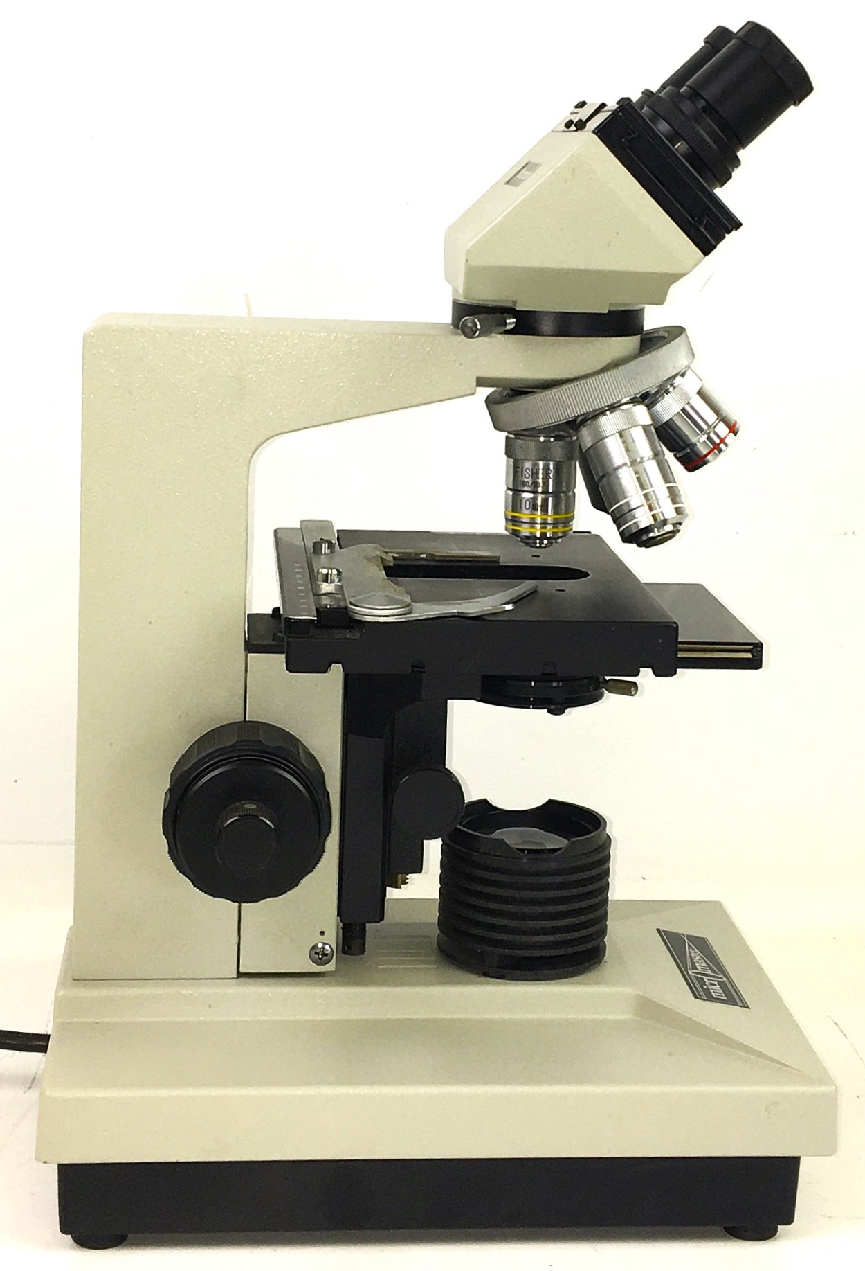 Used Fisher MicroMaster CK Binocular Compound Microscope (100X to 1000X Magnification)