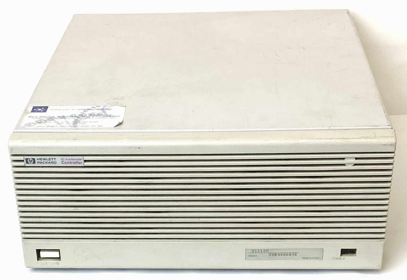 Used Hewlett Packard G1512A Autosampler Controller (No Cables)