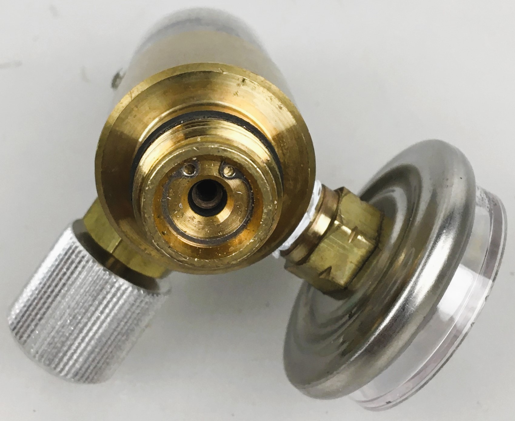 Used Industrial Scientific 715 CalGaz Fixed Flow Regulator (0.5 LPM)