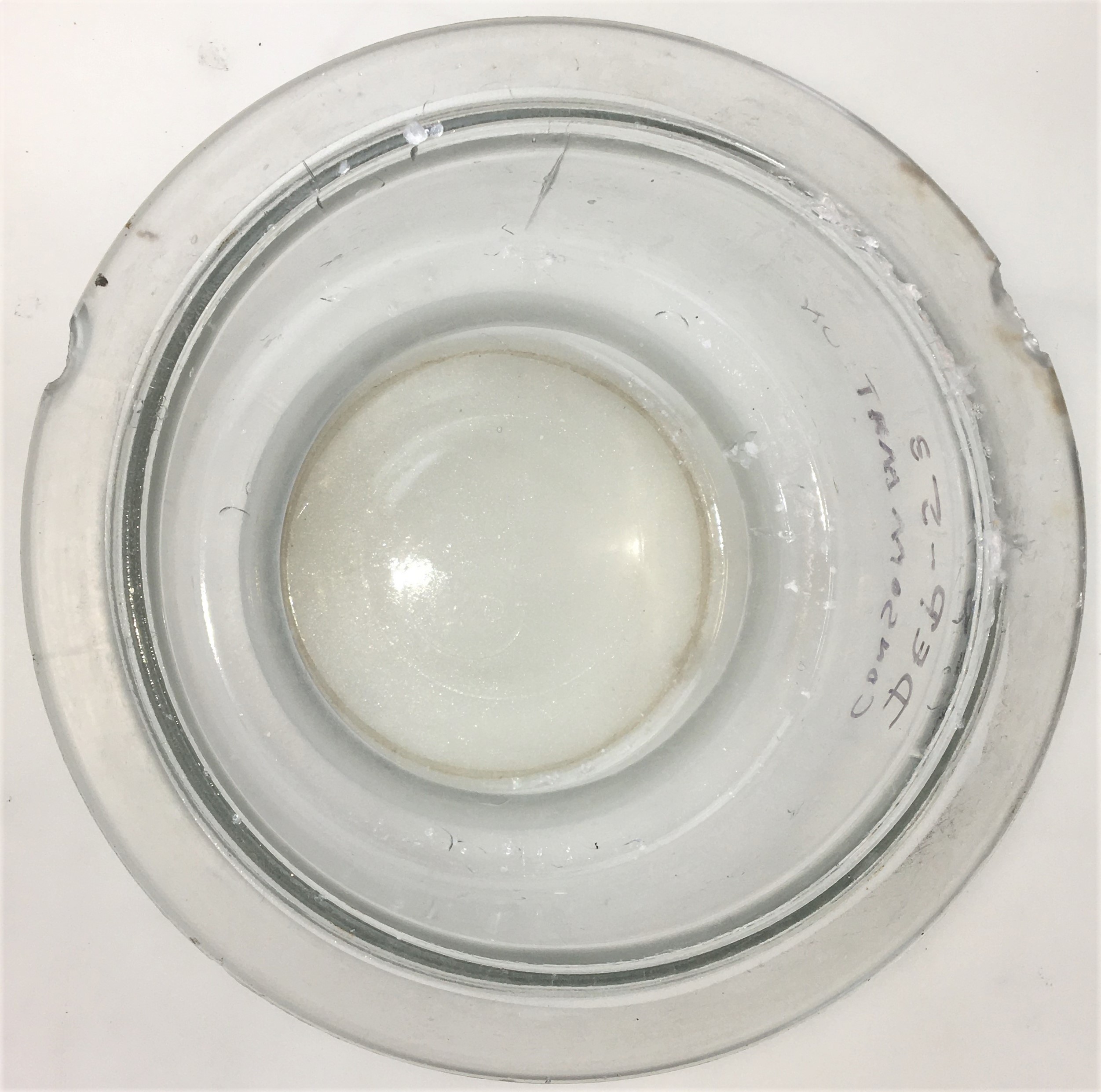 Used Corning PYREX 3081-250 Glass Desiccator with Coors Plate (10.5L)