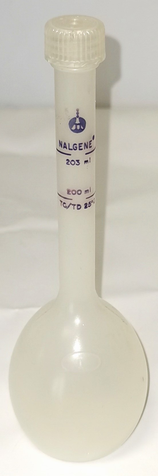 Used Lot of 40 Nalgene 4000 Polypropylene Volumetric Flasks - Various Volumes