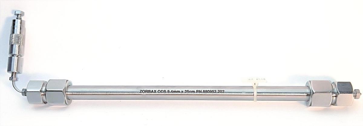 New Open Box Agilent Zorbax ODS C18 Semi-Prep LC Column (25 cm × 4.6 mm x 5µm)