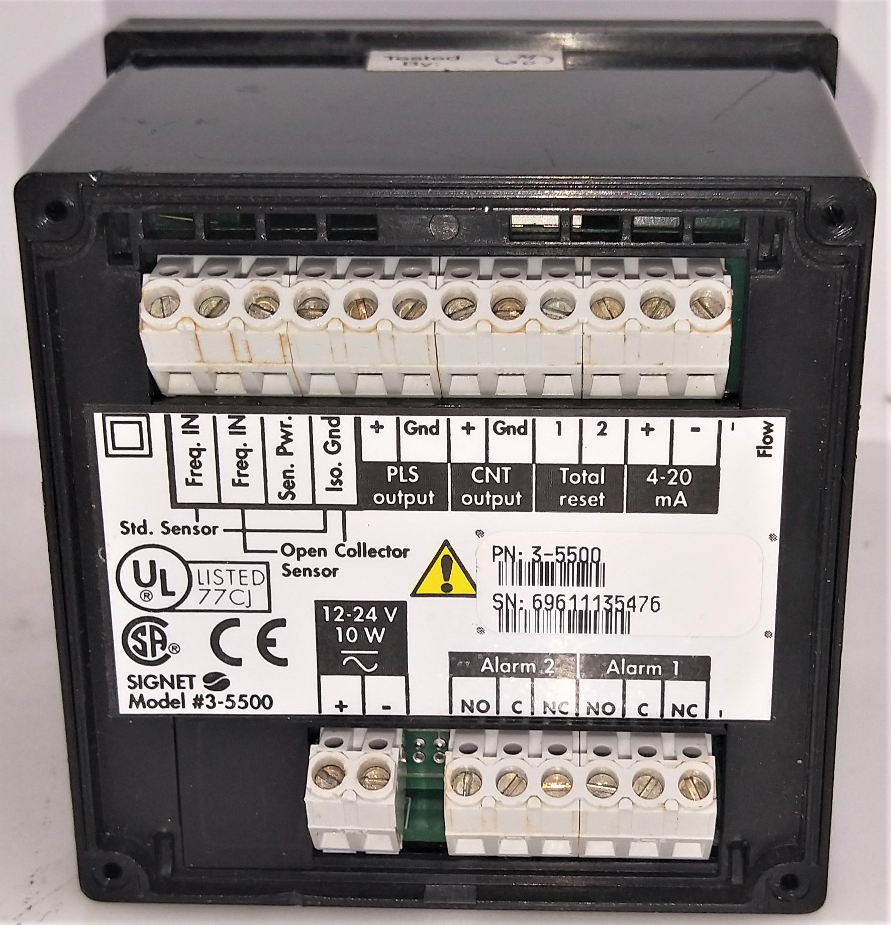 Used GF Signet 3-5500 Flow Monitor