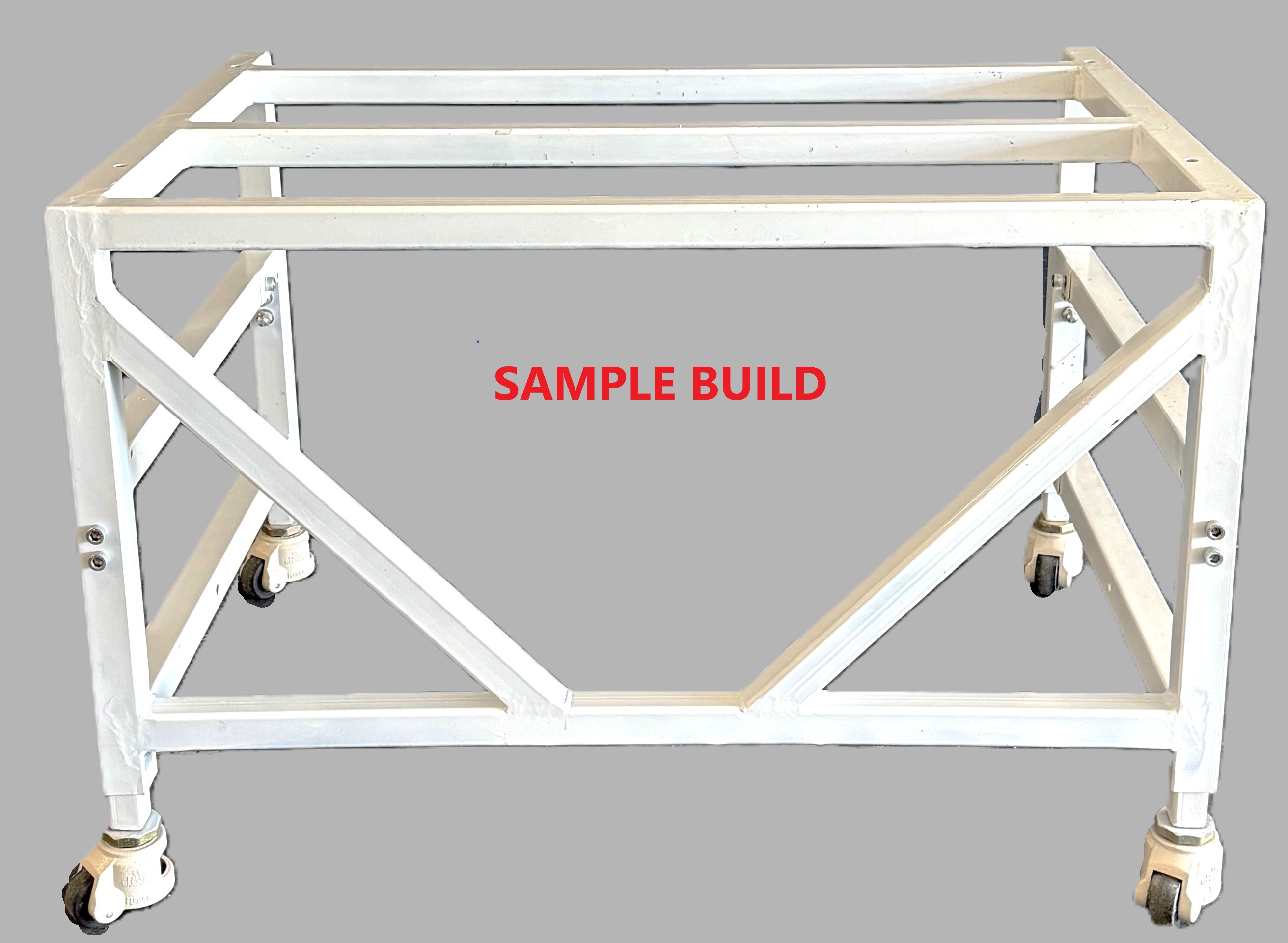 New Custom Base Stand with Castors for Hood
