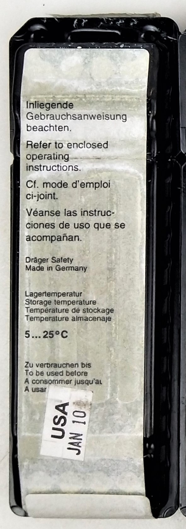 Used Draeger Model 31 Multi-Gas Detector Pump with Case and Assorted Tubes