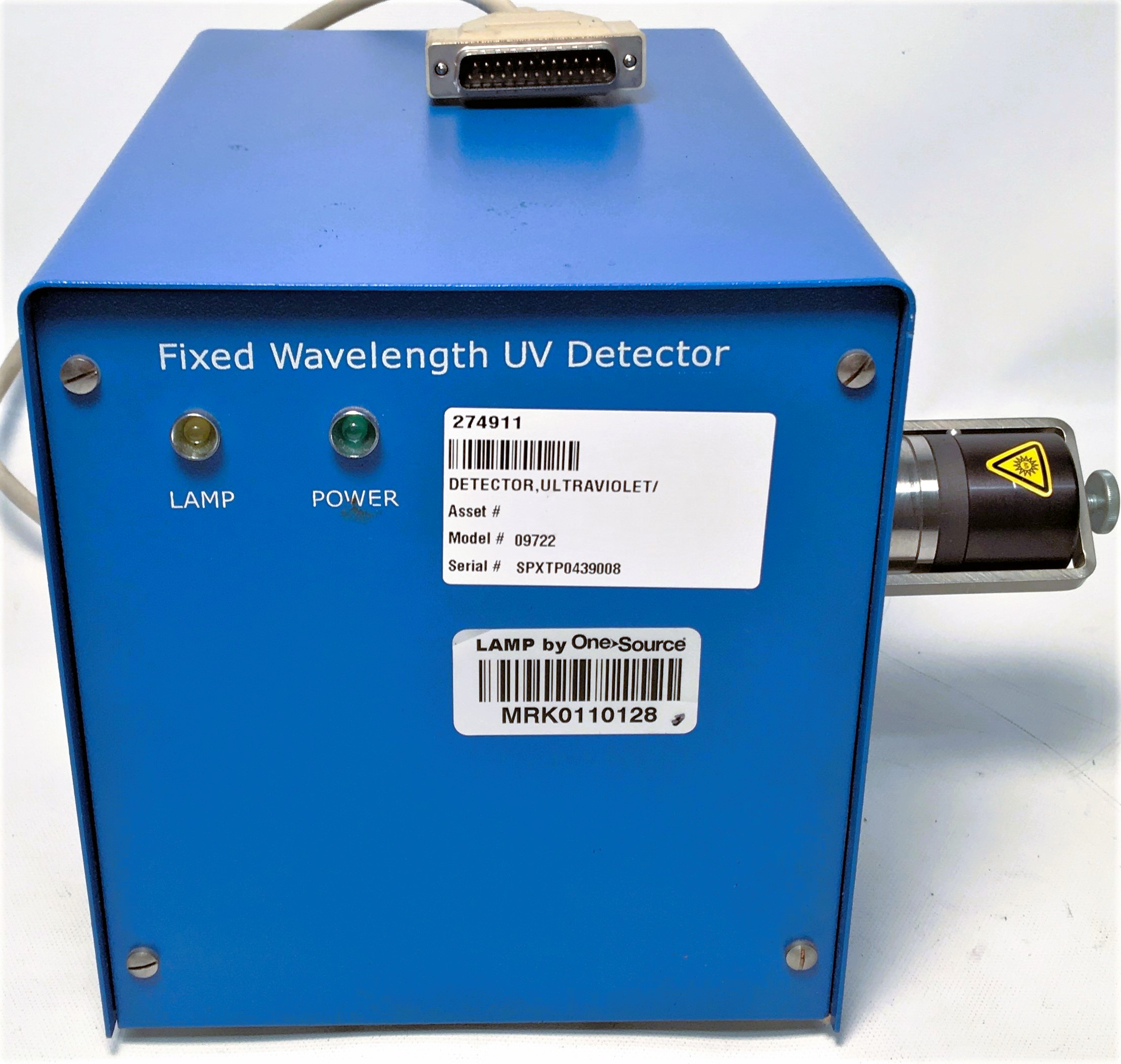 New Open Box ECOM LCD 2071.3 Fixed Wavelength UV Detector