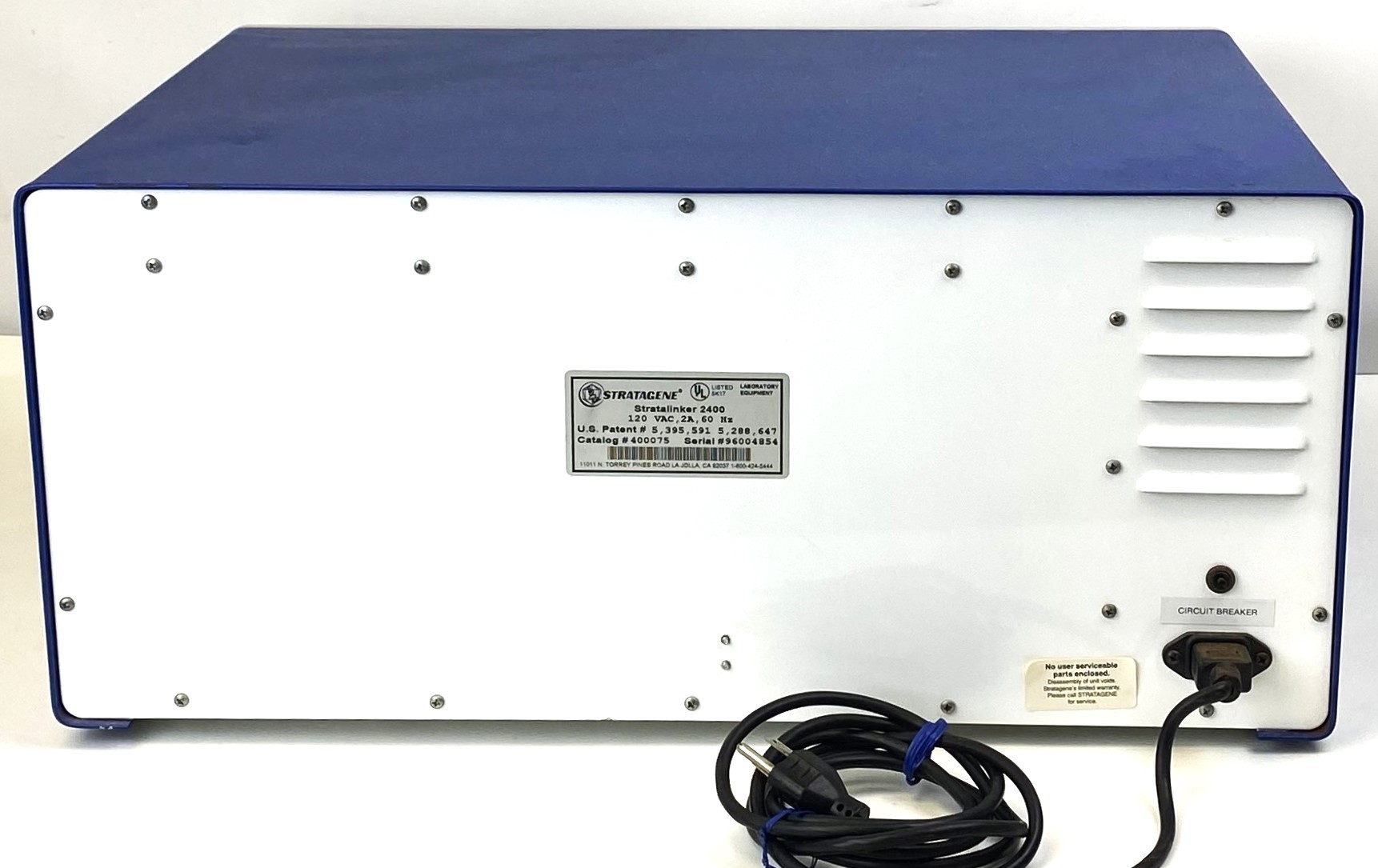 Used Stratagene UV Stratalinker 2400 Crosslinker