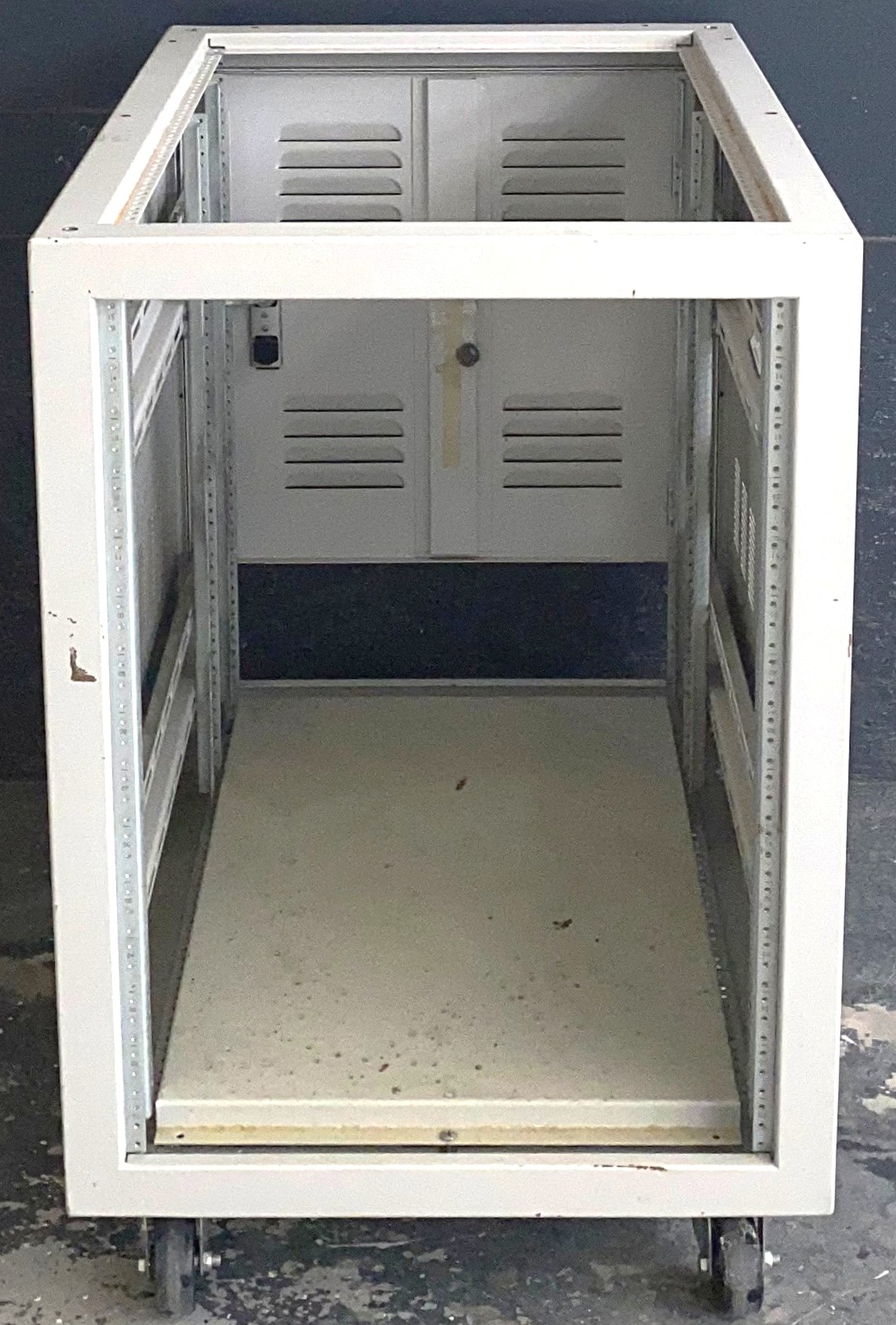 Used Emcor 10 Series Ventilated Metal Cabinet on Castors