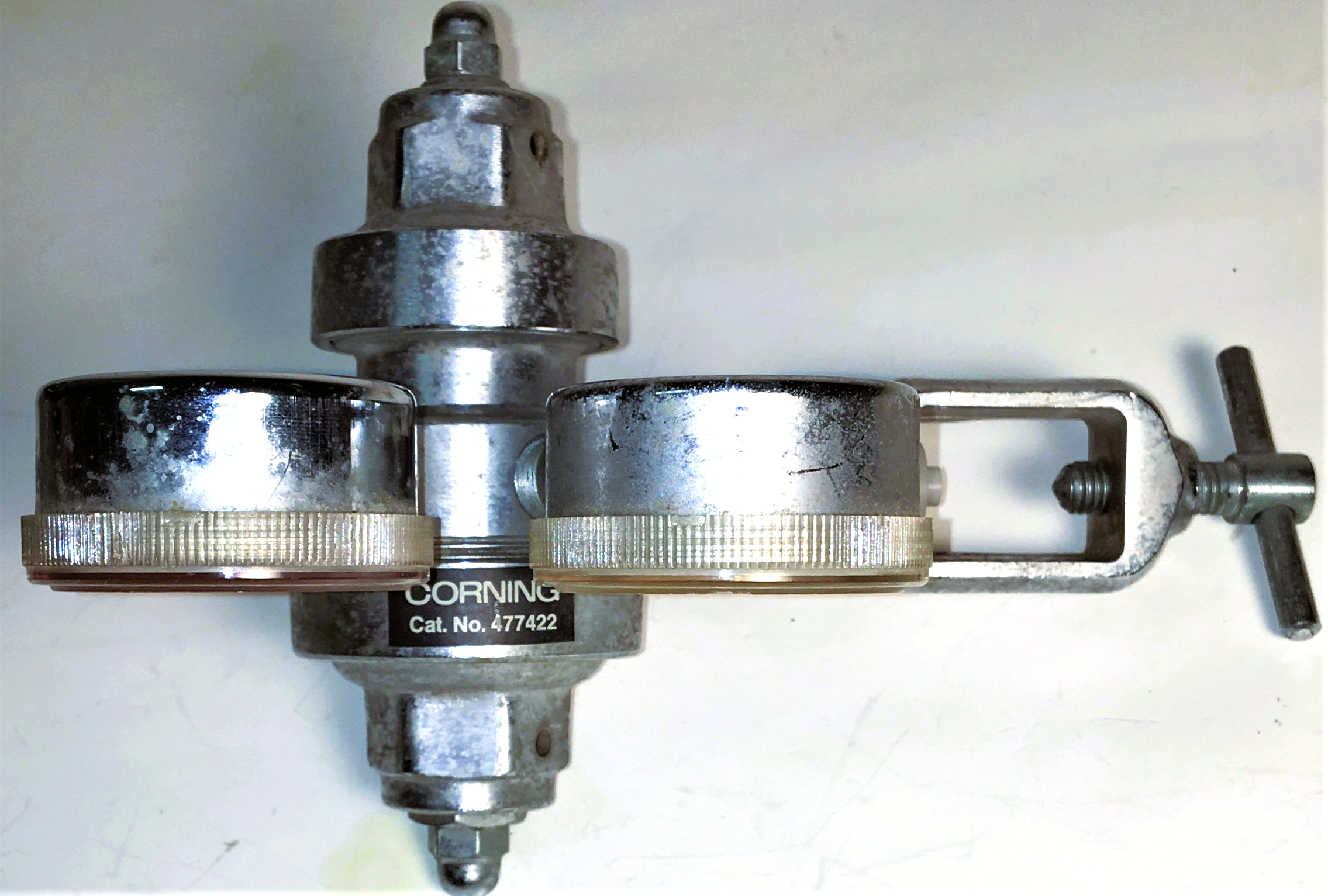 Used Corning 477422 Dual Stage Pressure Regulator