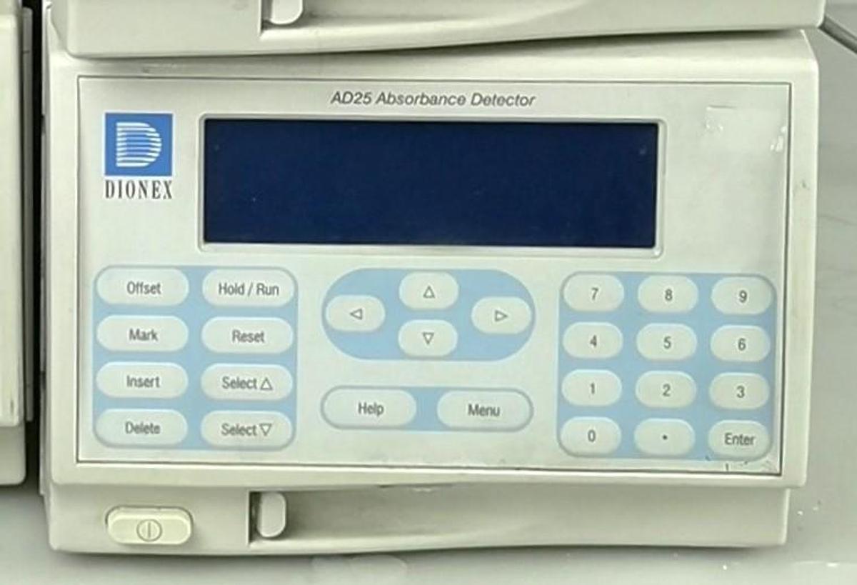 Used Dionex BioLC AD25 Absorbance Detector with DX-LAN