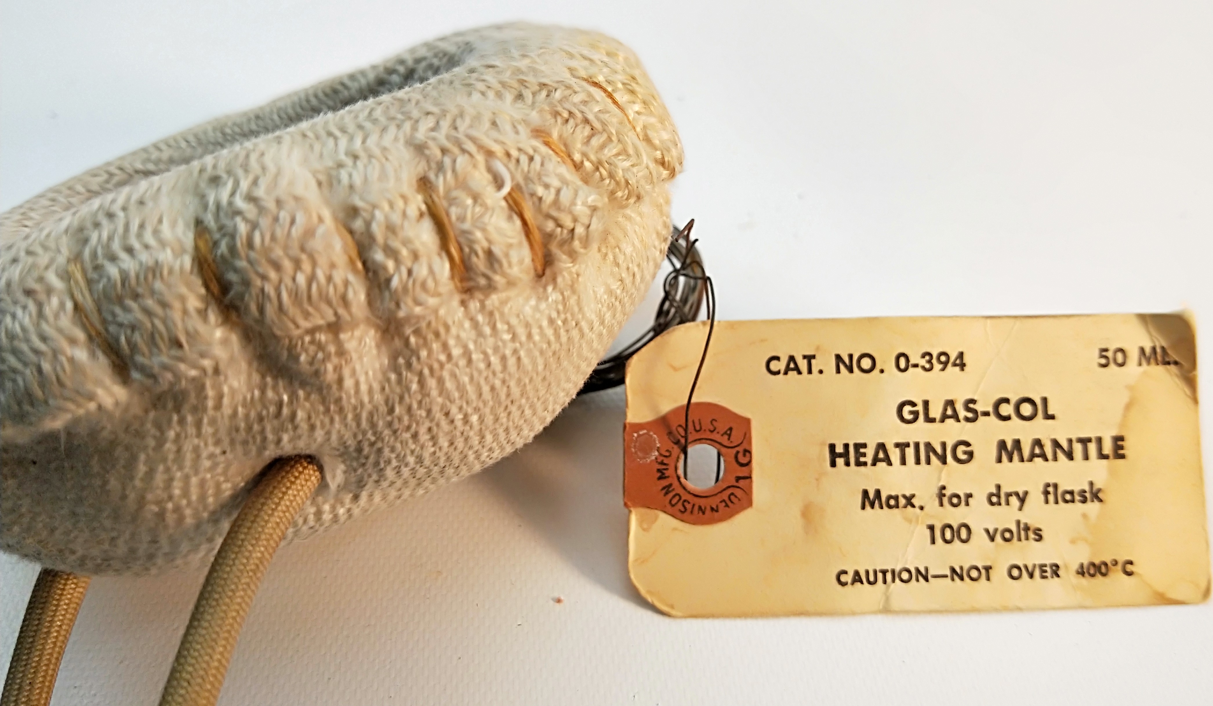 Used Glas-Col O394 Heating Mantle - 50mL