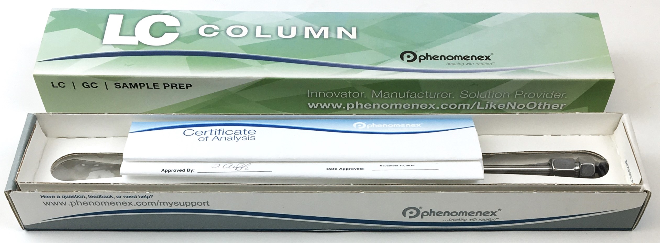 New open box Phenomenex Luna CN (00G-4255-E0) LC Column (25