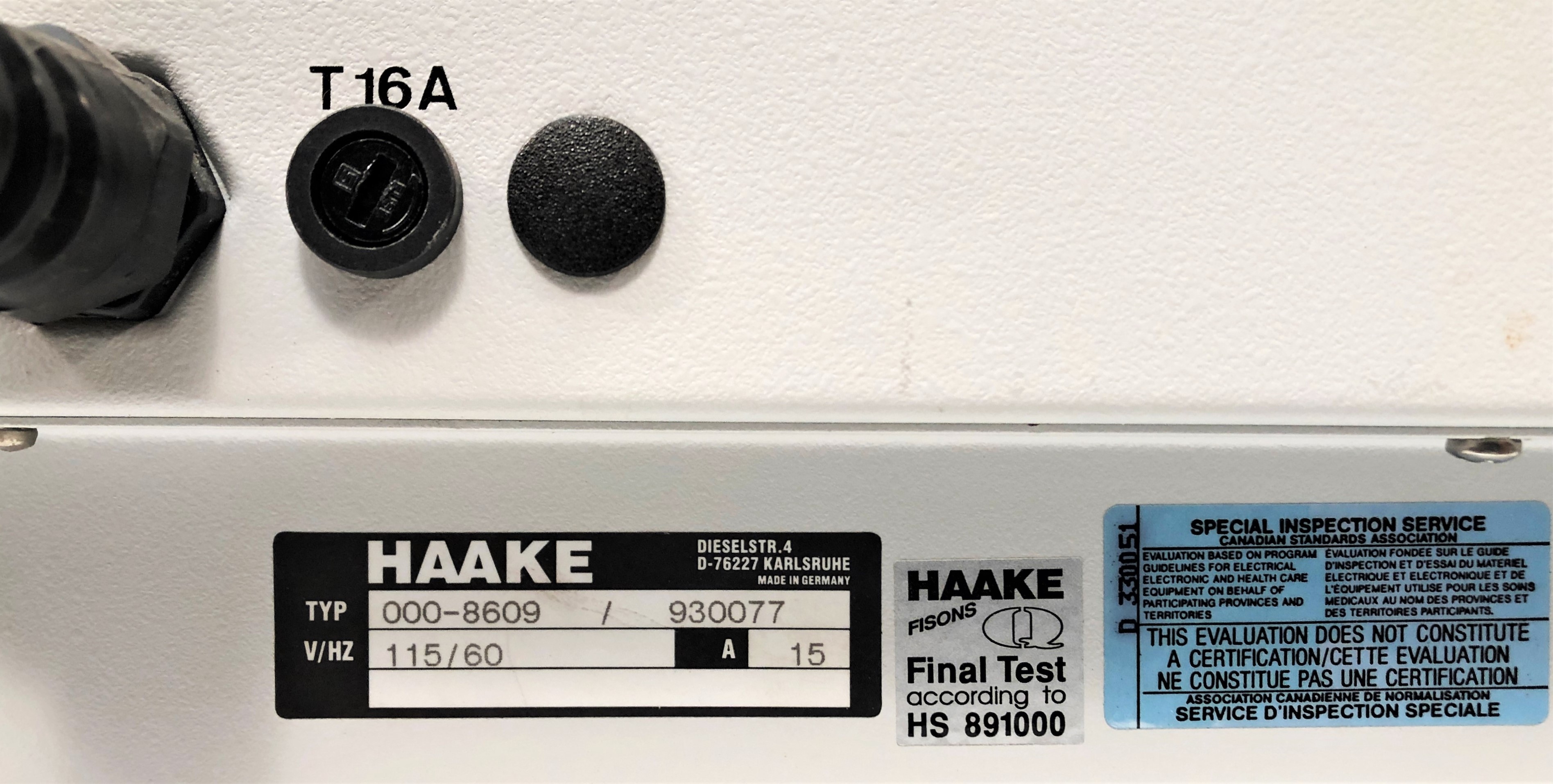 Used Haake SWB 20 Shaking Bath (19L)