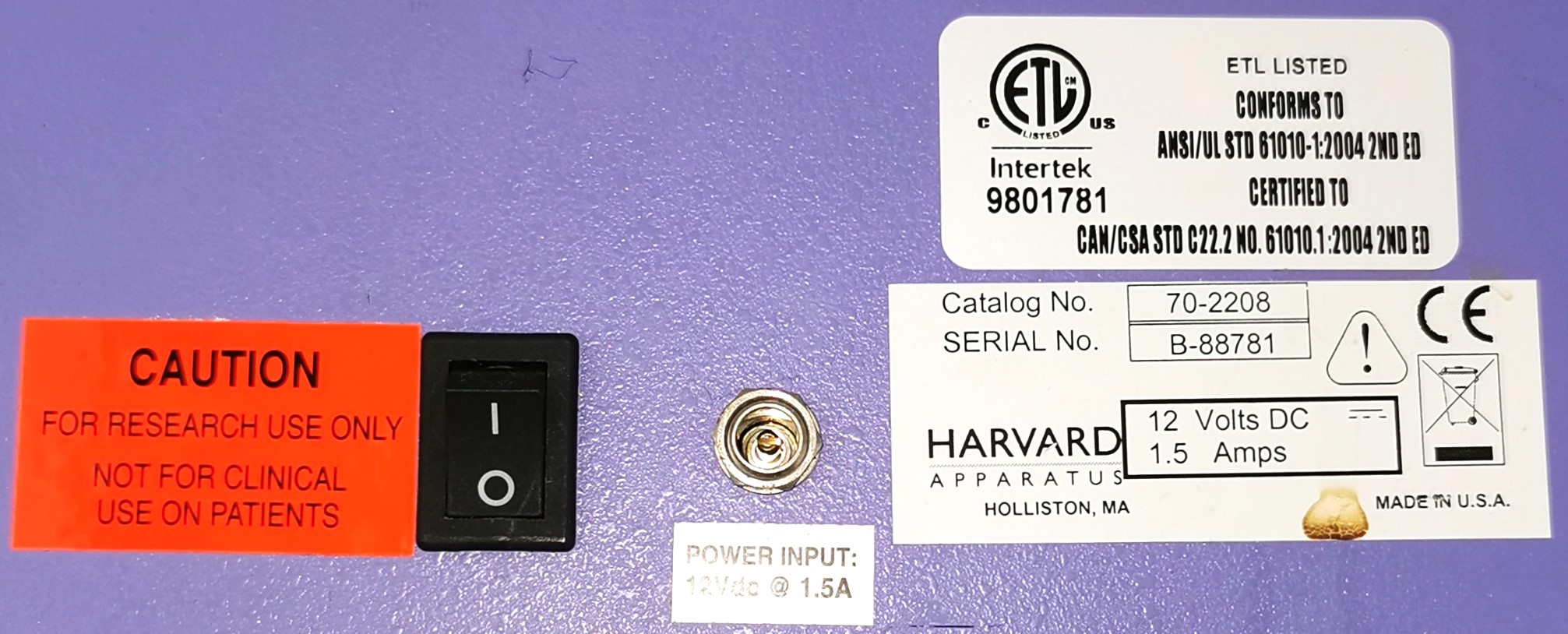 Used Harvard Apparatus 11 Plus Digital Syringe Pump